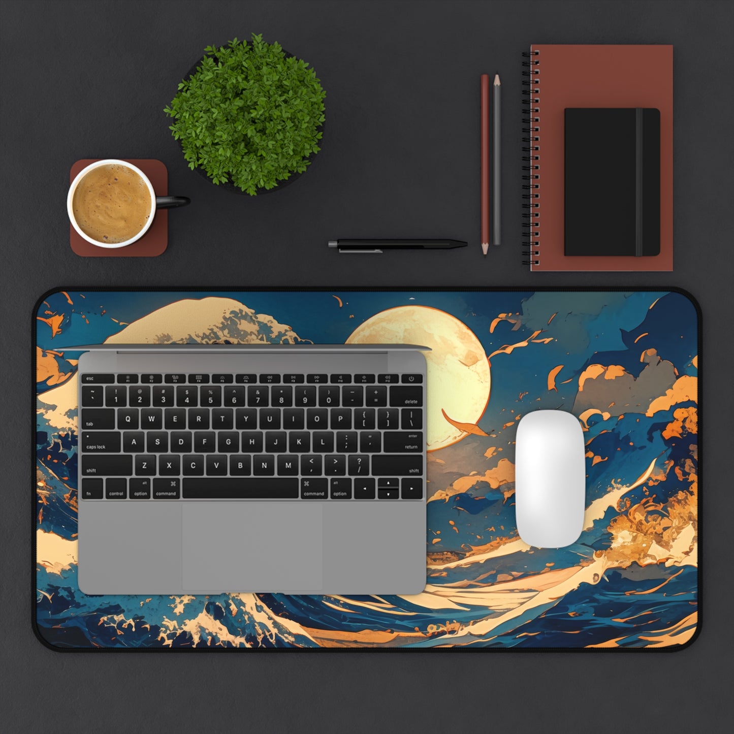 Great Wave off Kanagawa Desk Mat – XL Japanese Art Mouse Pad