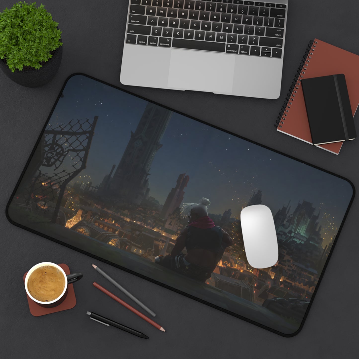 Arcane Ekko Desk Mat – XL League of Legends Gaming Mouse Pad