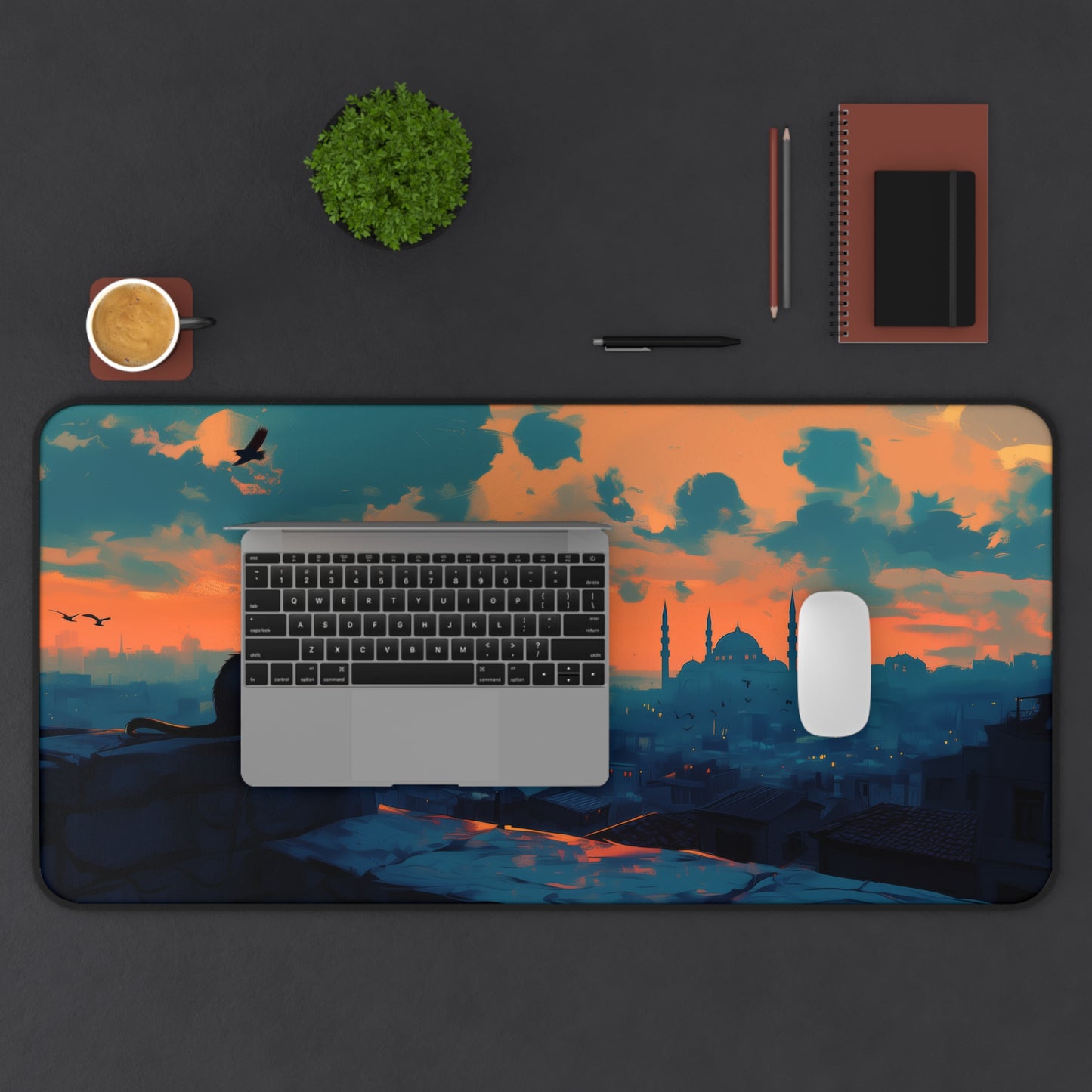 Cats of Istanbul Desk Mat – XL Cat Lover’s Gaming Mouse Pad