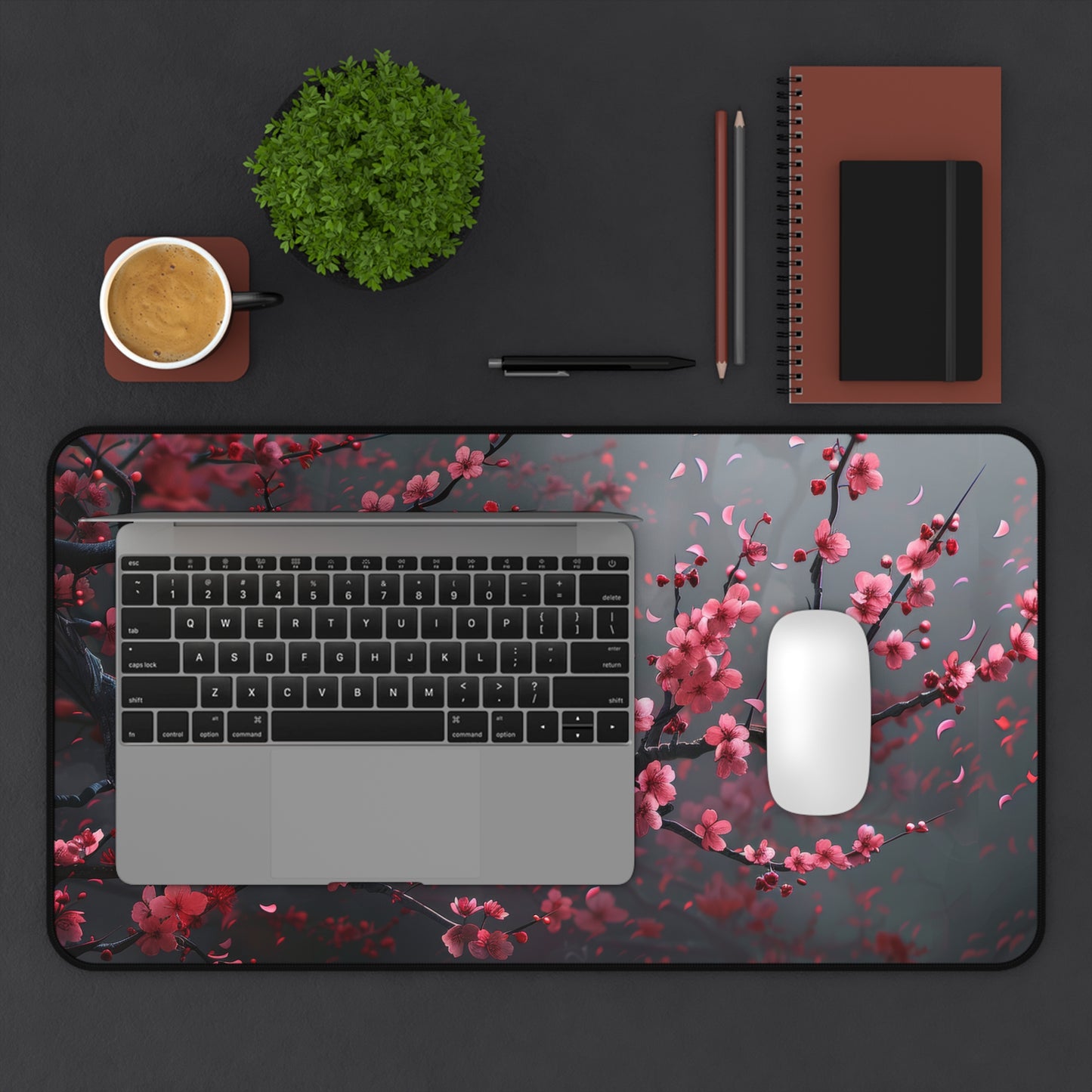 Cherry Blossom Tree Desk Mat – XL Floral Gaming Mouse Pad