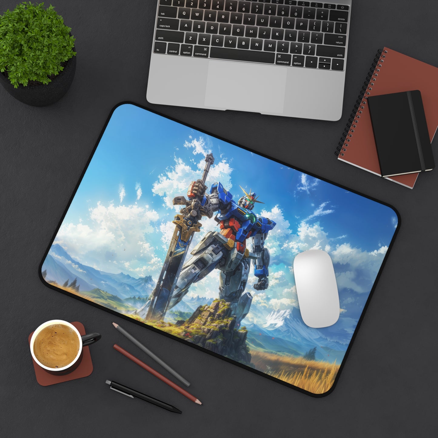 Gundam Desk Mat – XL Anime Gaming Pad with Mecha-Inspired Design