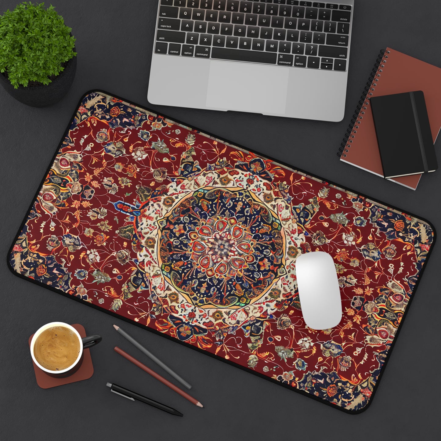 The Dude Persian Rug Desk Mat – XL Vintage Gaming Mouse Pad