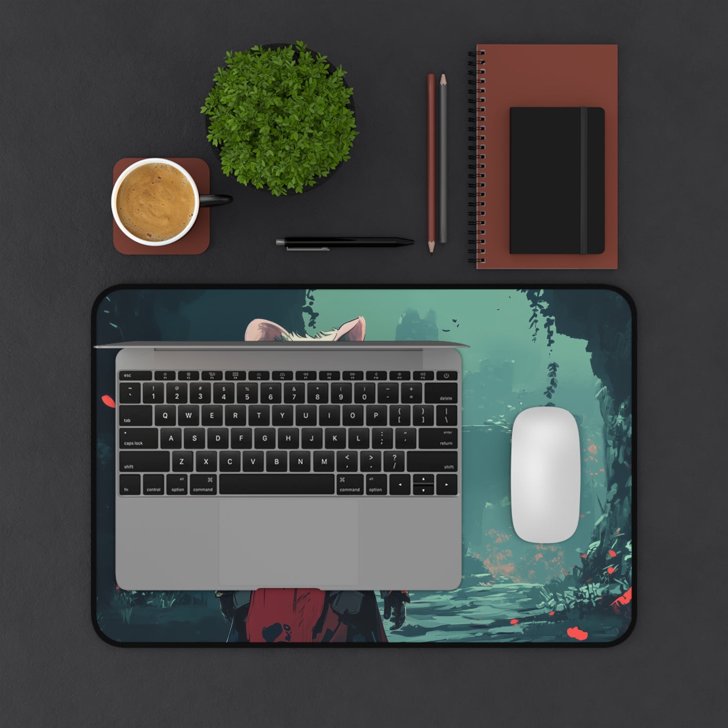 Adventurer Mouse Desk Mat – XL Whimsical Gaming Mouse Pad & Playmat
