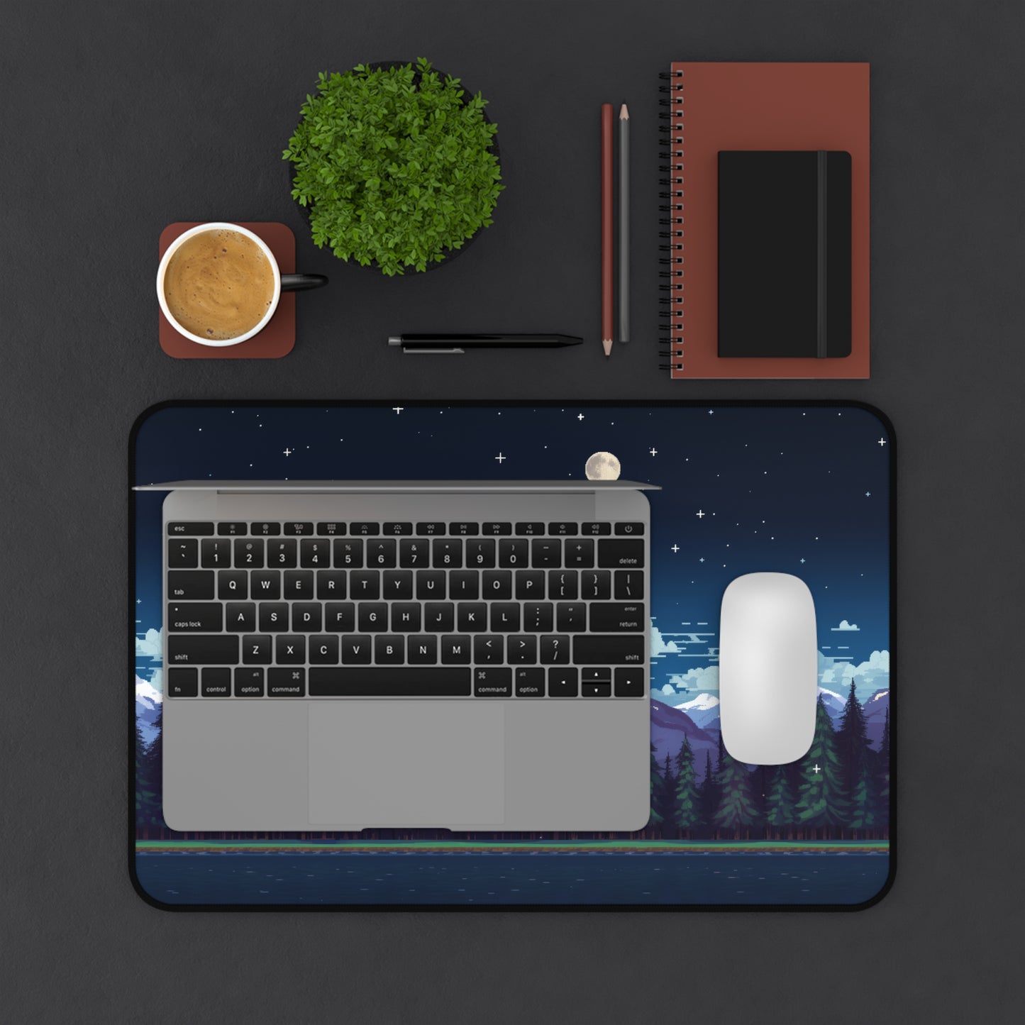 Stardew Valley Landscape Desk Mat – XL Cozy Gaming Mouse Pad