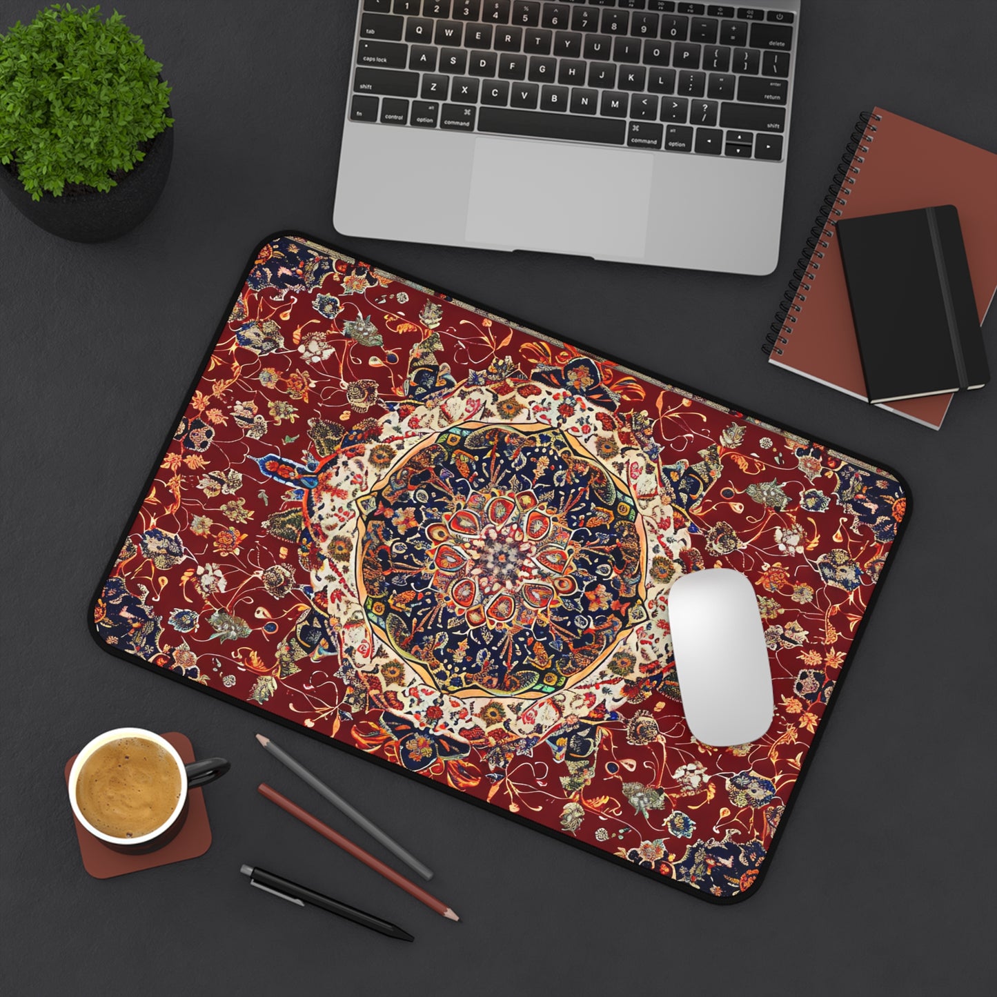 The Dude Persian Rug Desk Mat – XL Vintage Gaming Mouse Pad