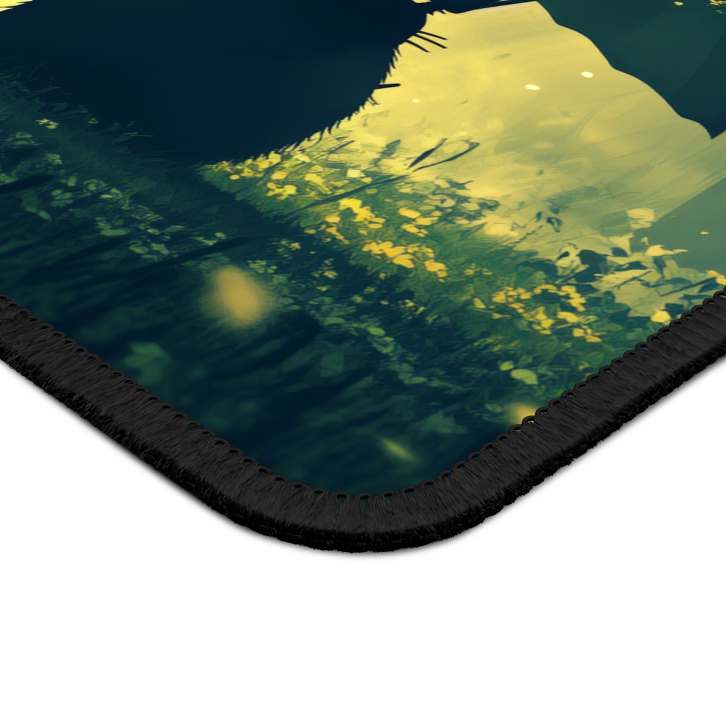 Totoro in Forest Desk Mat – XL Studio Ghibli Mouse Pad & Desk Decor