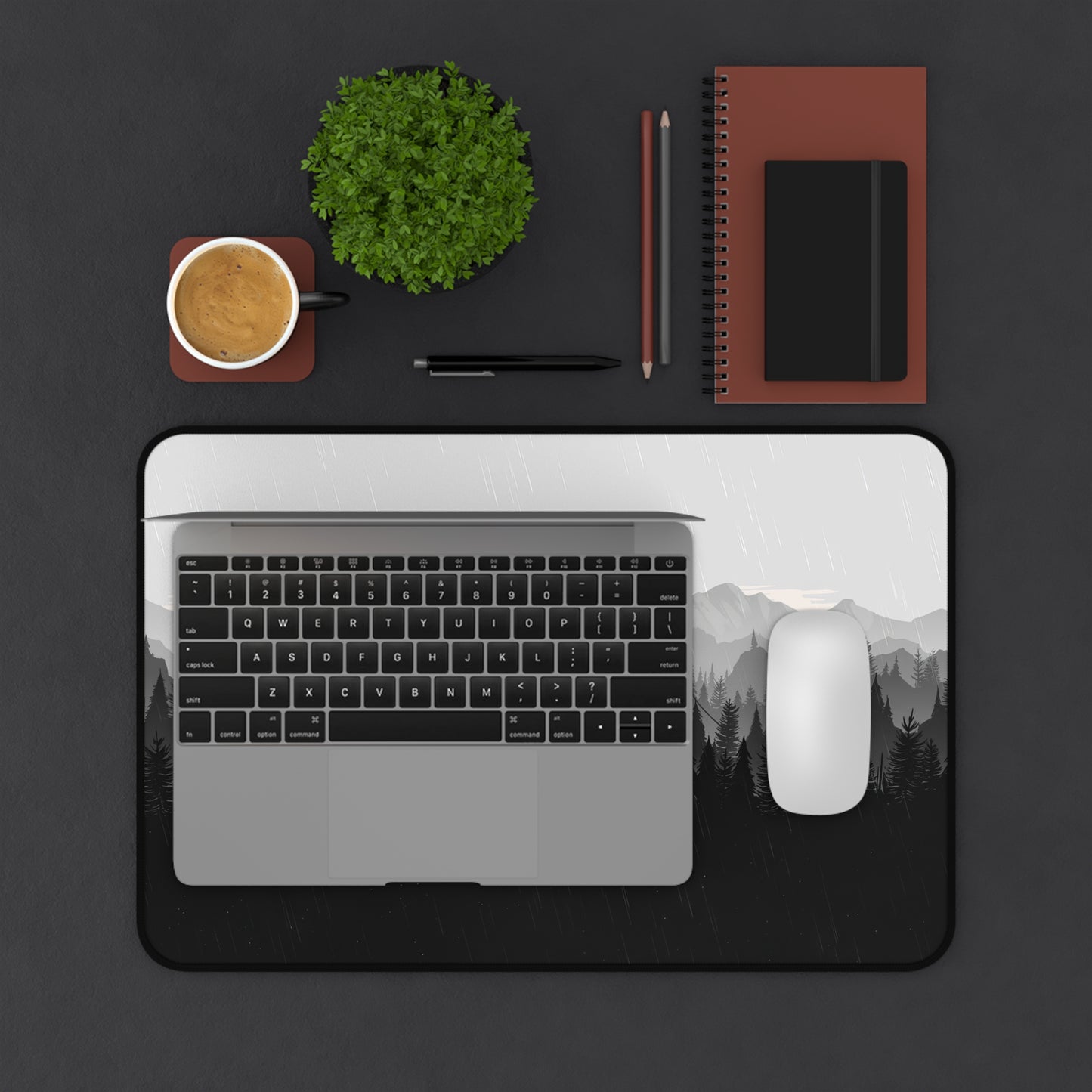 Firewatch Desk Mat – XL Scenic Forest Gaming Mouse Pad