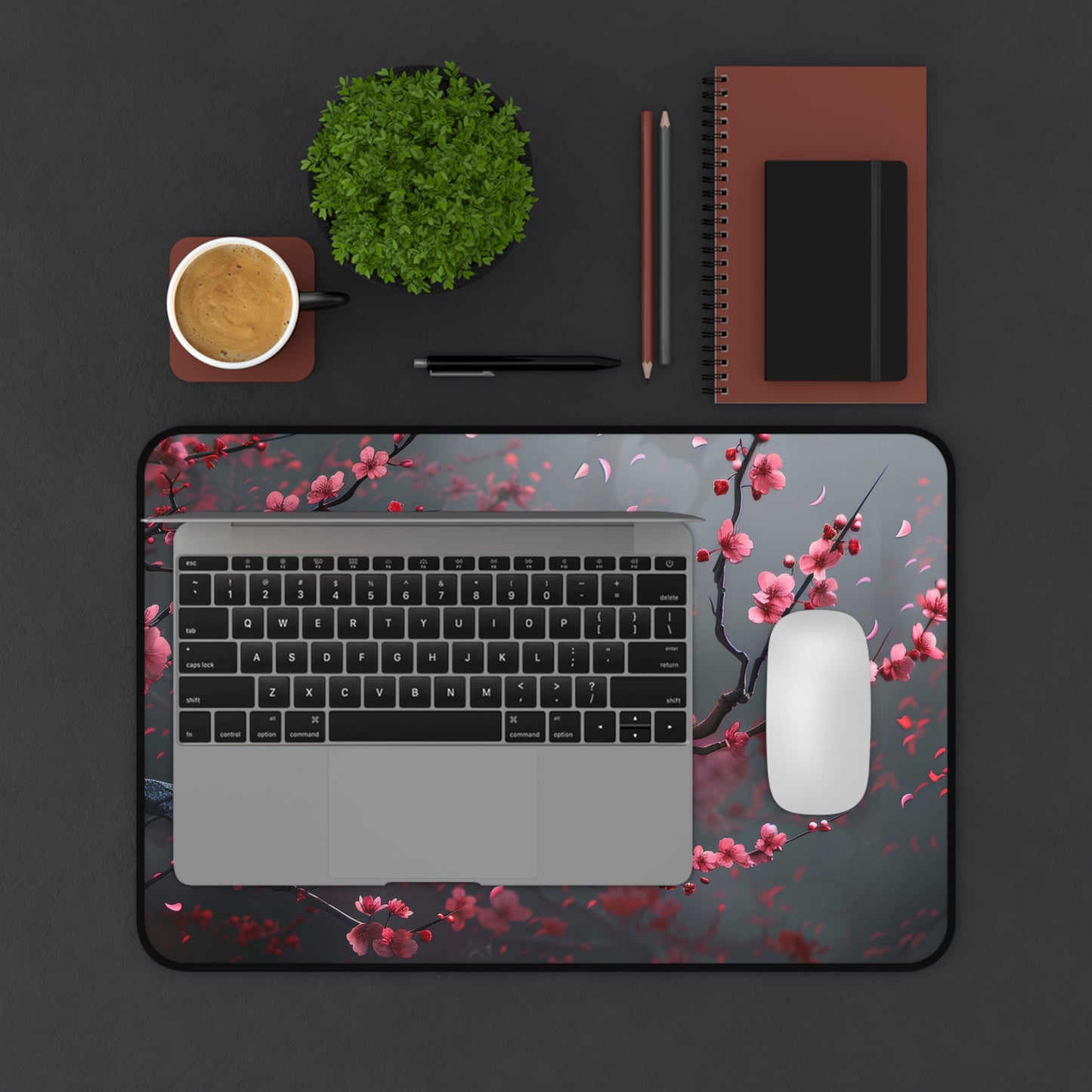 Cherry Blossom Tree Desk Mat – XL Floral Gaming Mouse Pad