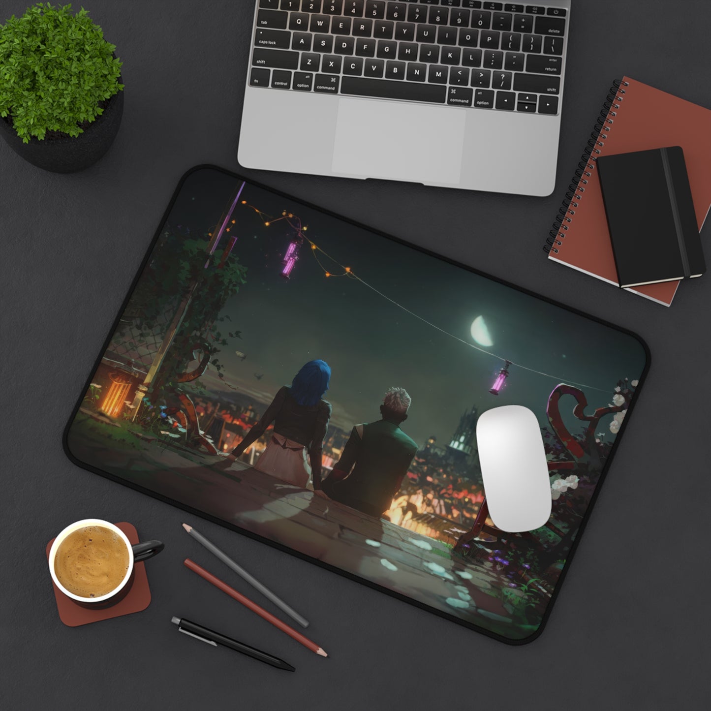 Jinx & Ekko Arcane Desk Mat – XL League of Legends Gaming Mouse Pad