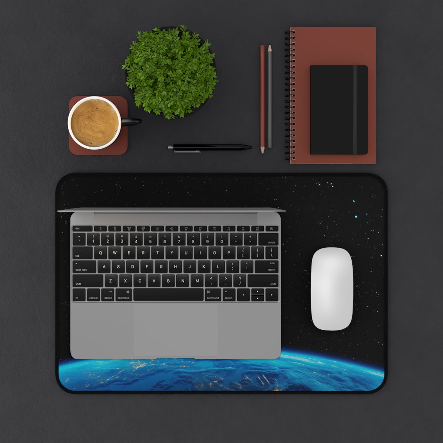 Astronaut Floating in Space Desk Mat – XL Cosmic Gaming Mouse Pad