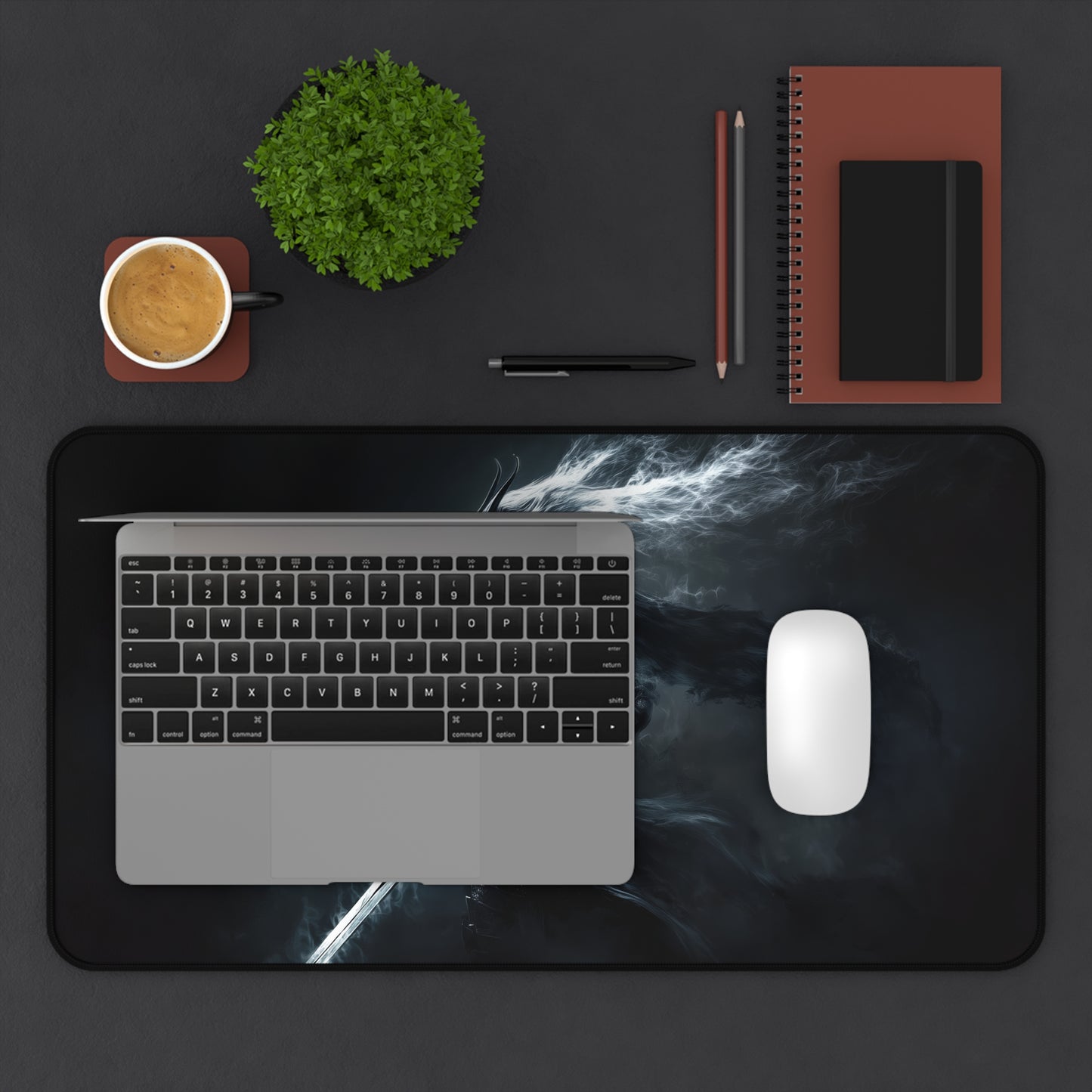 Dark Souls Knight Desk Mat – XL Dark Fantasy Gaming Mouse Pad