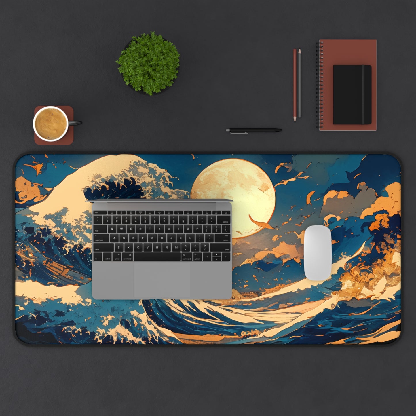 Great Wave off Kanagawa Desk Mat – XL Japanese Art Mouse Pad