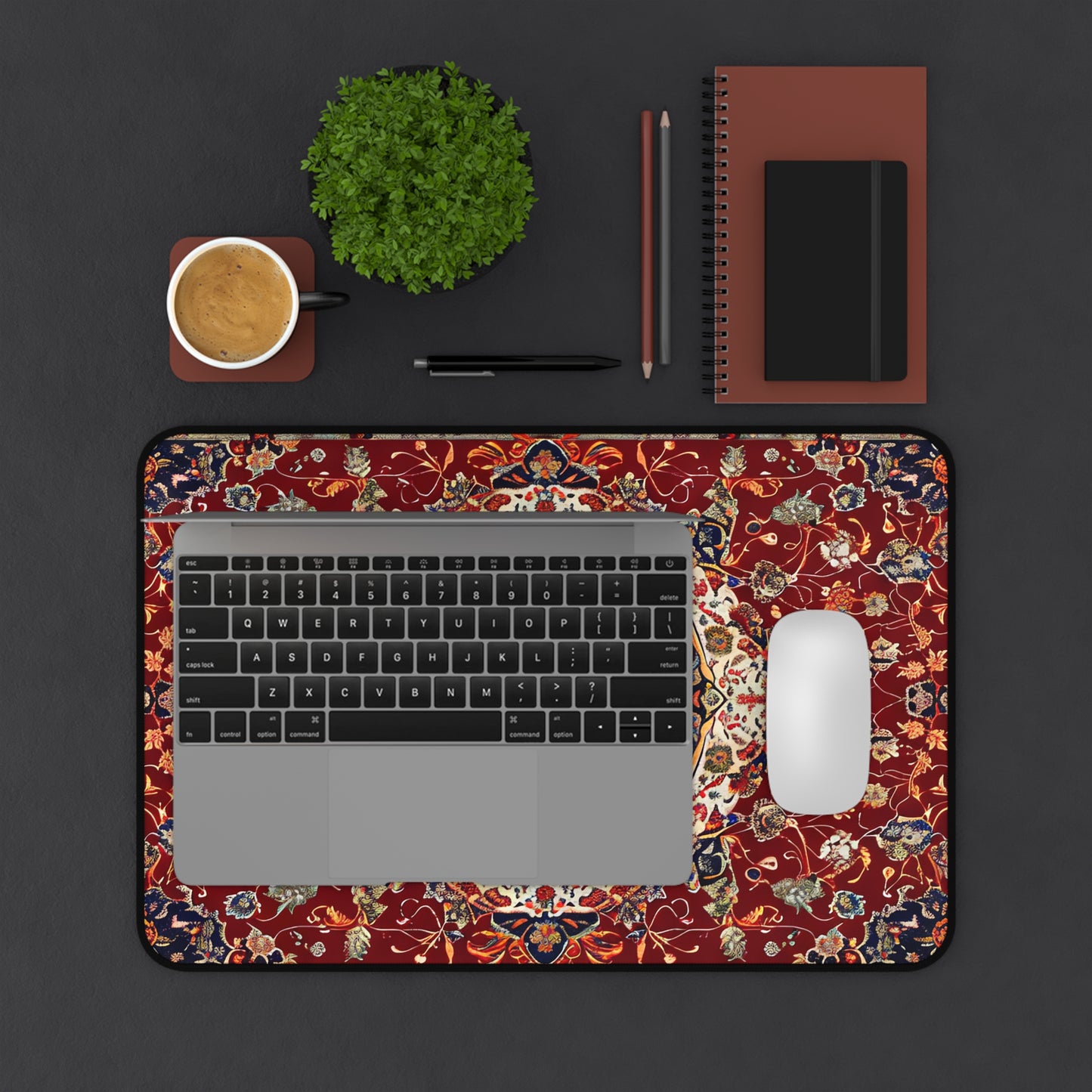 The Dude Persian Rug Desk Mat – XL Vintage Gaming Mouse Pad