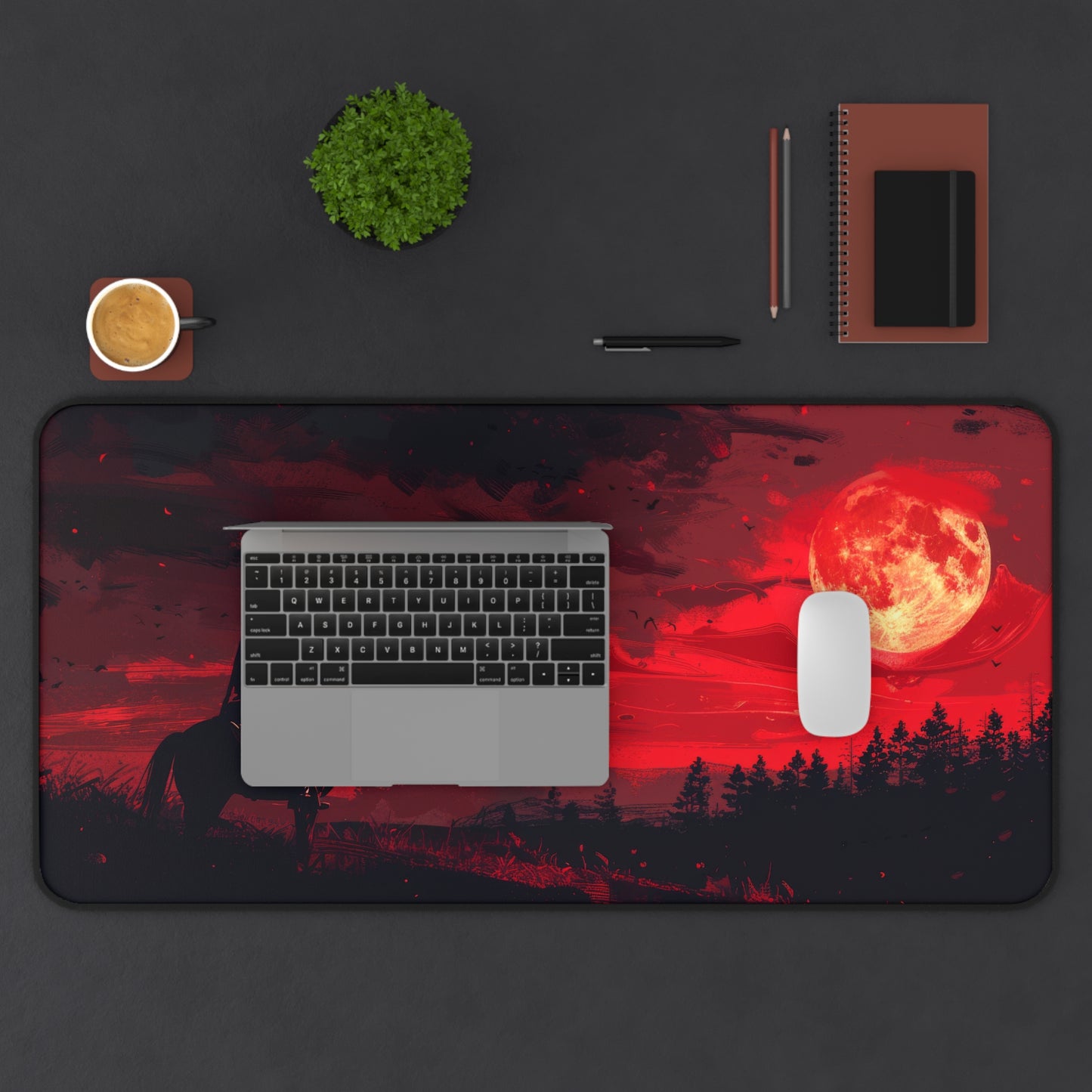 Lone Ranger Desk Mat – XL Western Cowboy Gaming Mouse Pad