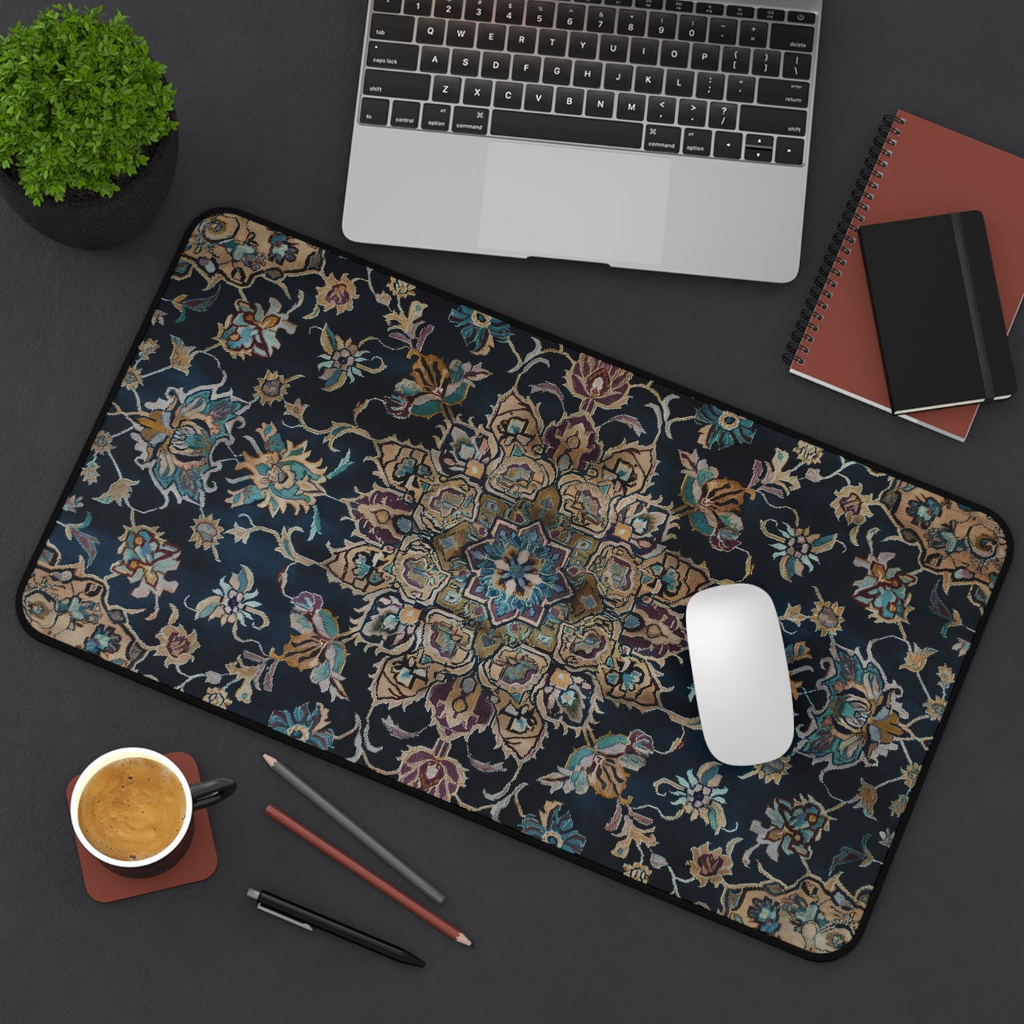 Anatolian Rug Desk Mat – XL Turkish Carpet Gaming Mouse Pad