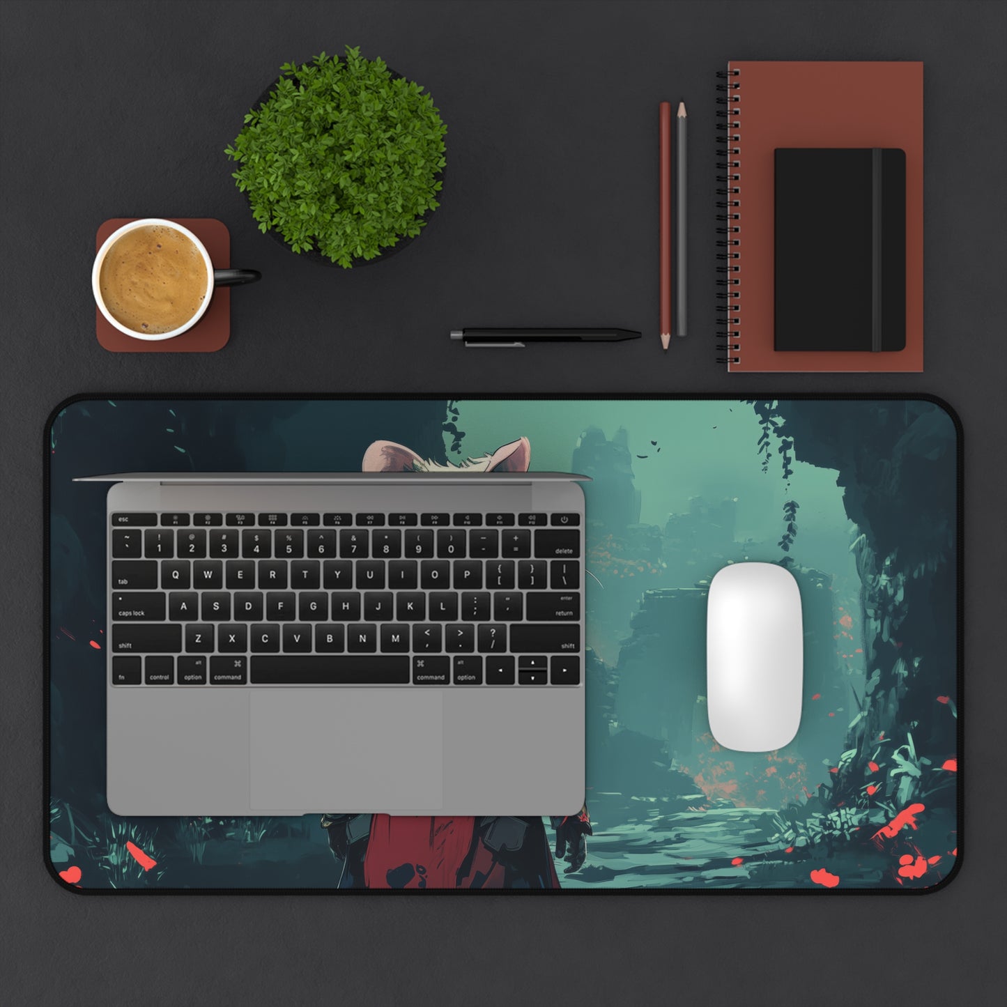 Adventurer Mouse Desk Mat – XL Whimsical Gaming Mouse Pad & Playmat