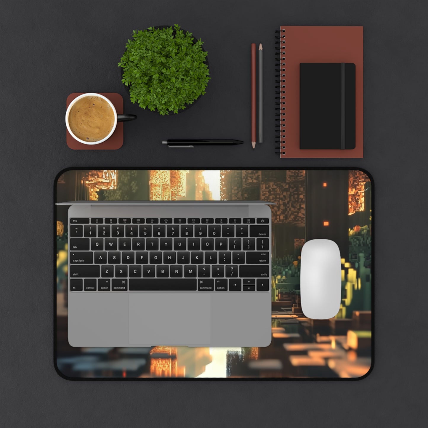 Minecraft Desk Mat – XL Pixel Gaming Mouse Pad