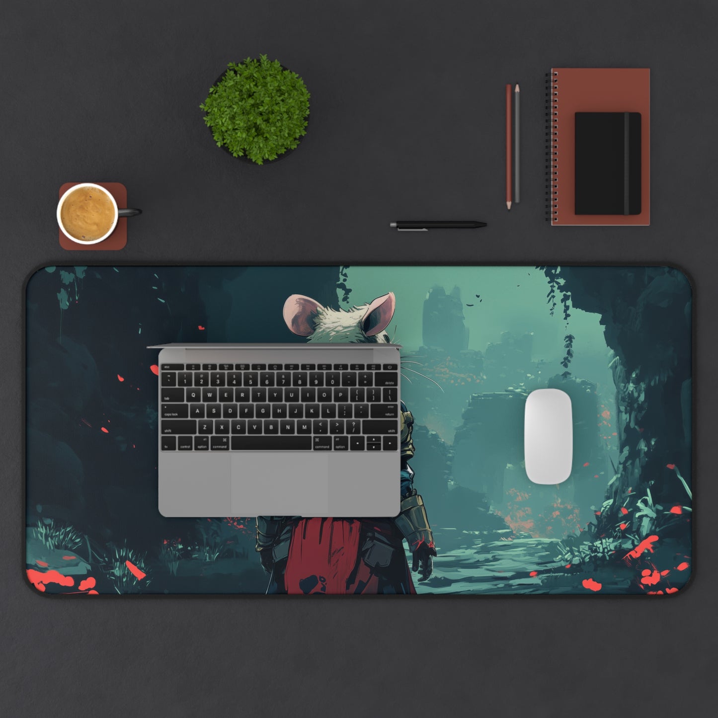 Adventurer Mouse Desk Mat – XL Whimsical Gaming Mouse Pad & Playmat