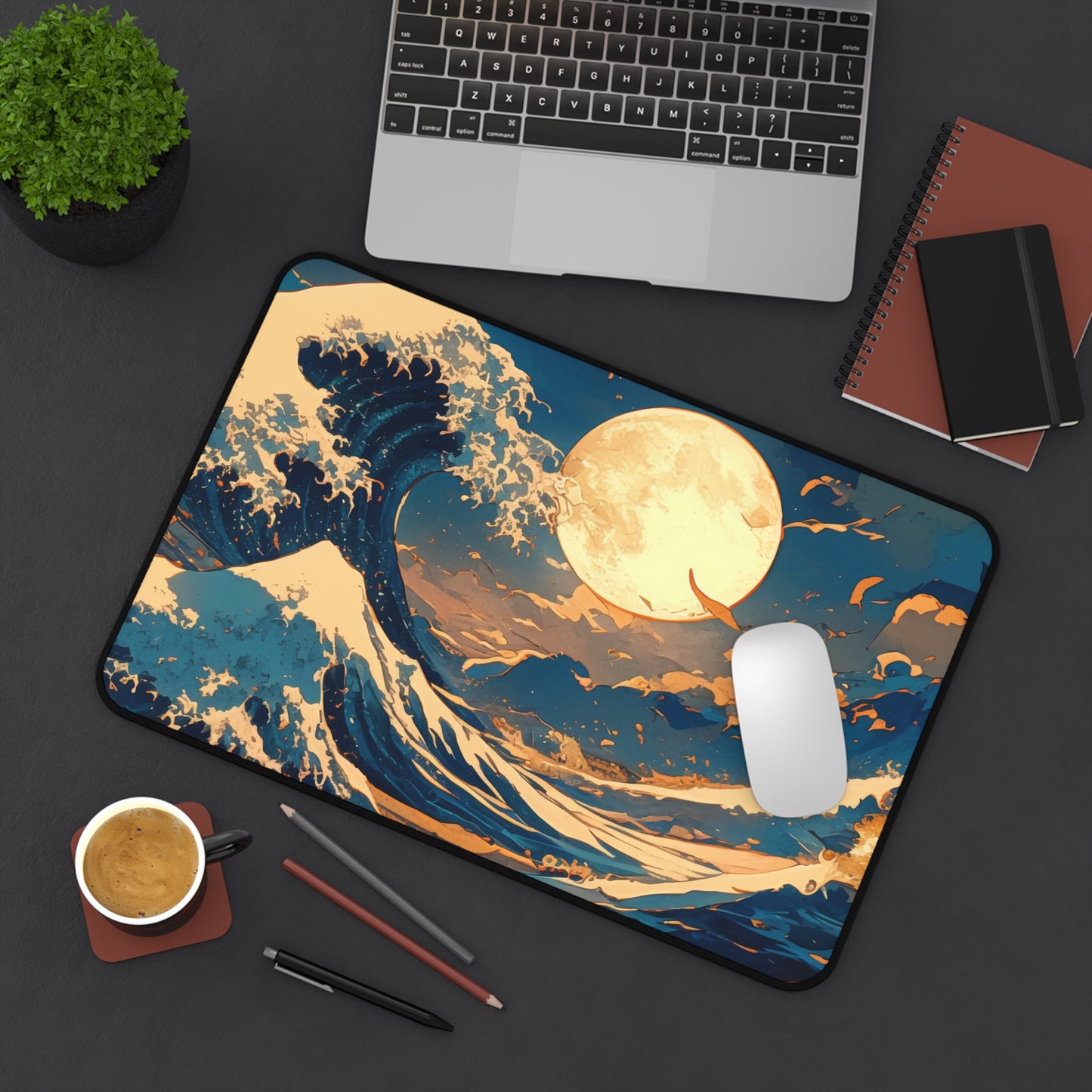Great Wave off Kanagawa Desk Mat – XL Japanese Art Mouse Pad