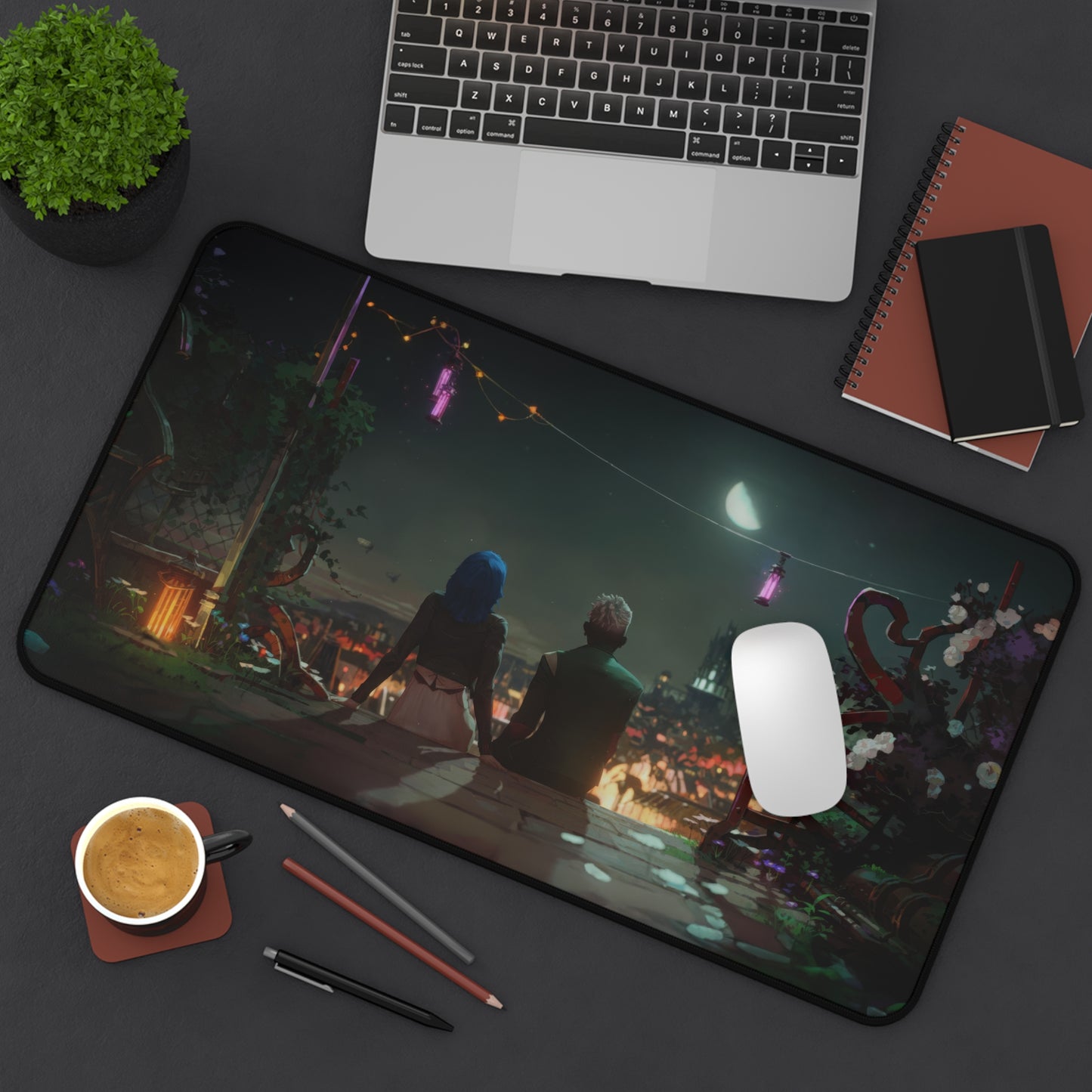 Jinx & Ekko Arcane Desk Mat – XL League of Legends Gaming Mouse Pad