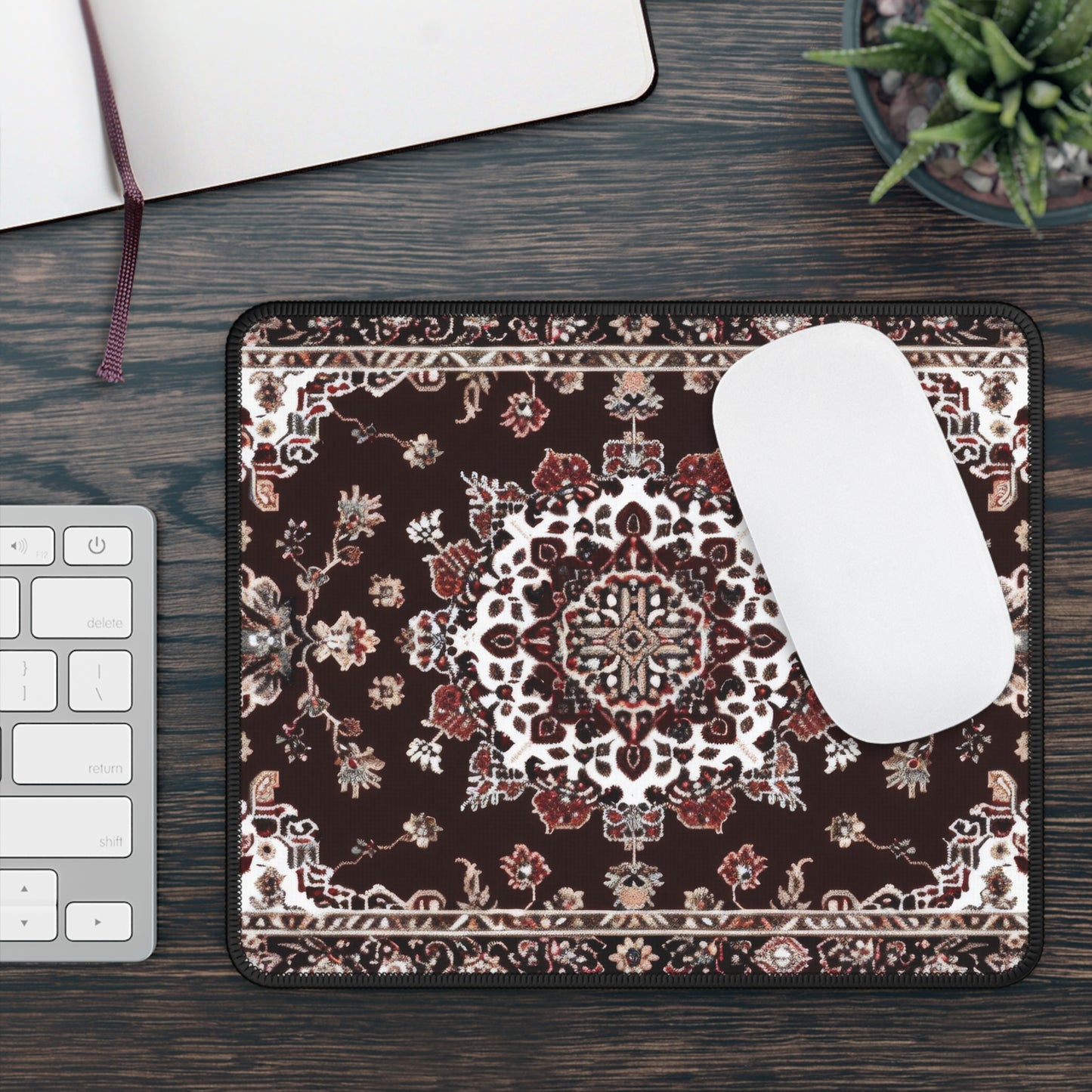 Exquisite Persian Rug Desk Mat – XL Elegant Gaming Mouse Pad
