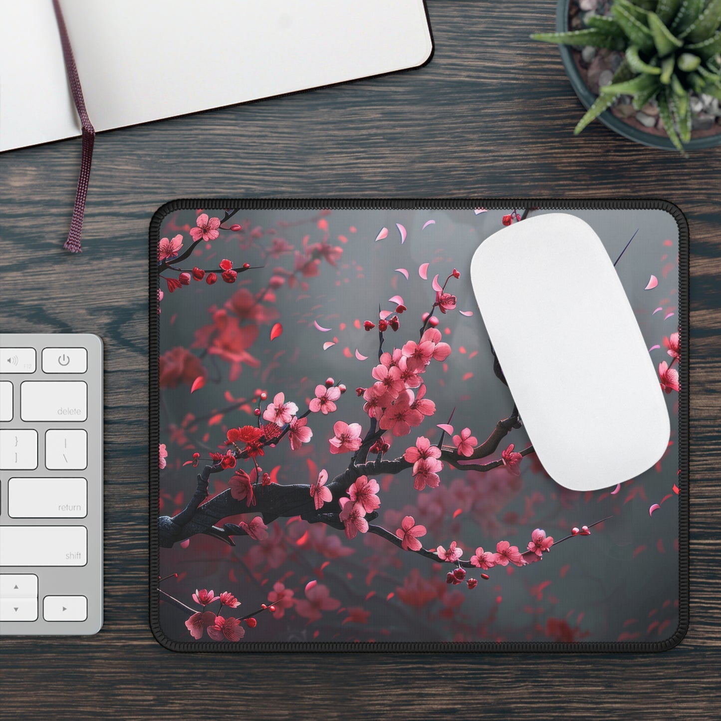 Cherry Blossom Tree Desk Mat – XL Floral Gaming Mouse Pad