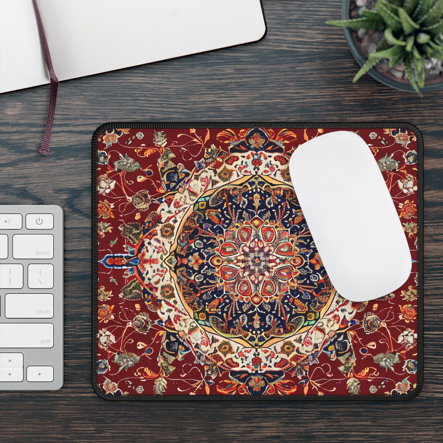 The Dude Persian Rug Desk Mat – XL Vintage Gaming Mouse Pad