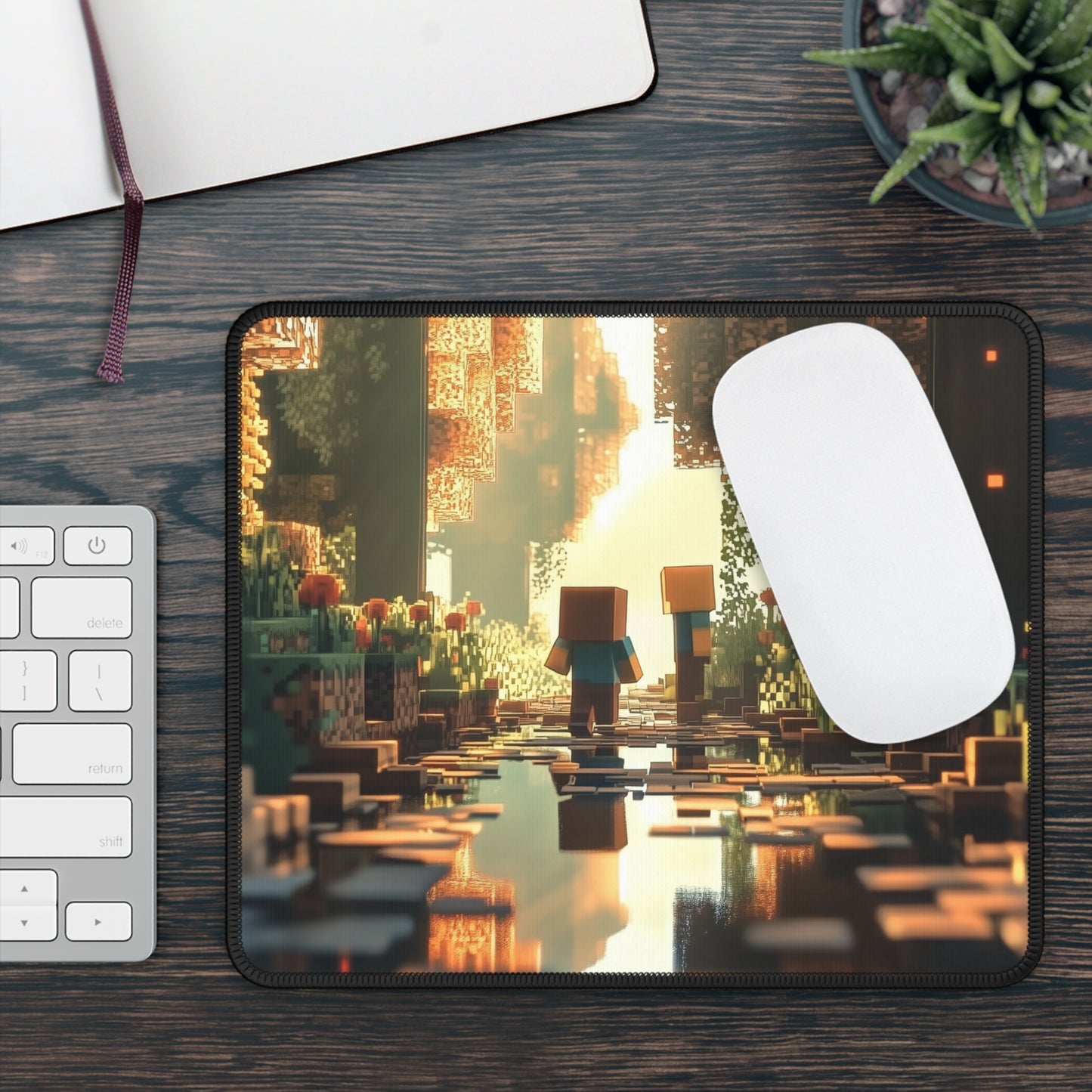 Minecraft Desk Mat – XL Pixel Gaming Mouse Pad