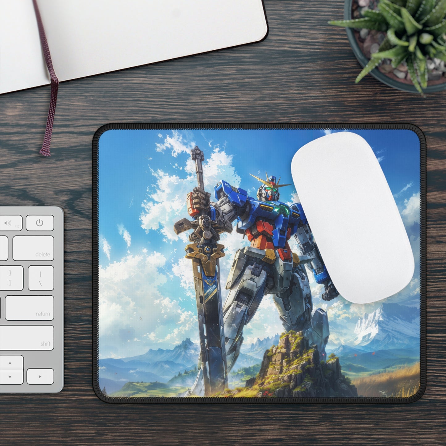 Gundam Desk Mat – XL Anime Gaming Pad with Mecha-Inspired Design