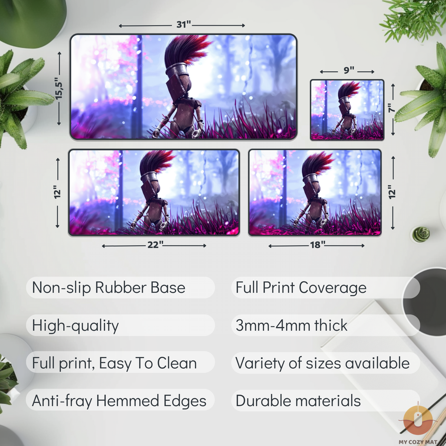 Noco Desk Mat – Clair Obscur Expedition 33-Inspired XL Gaming Pad