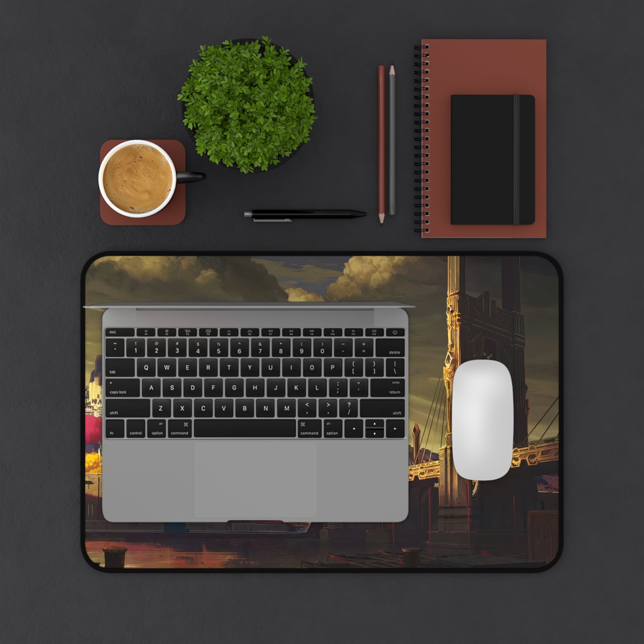 Arcane Piltover City Desk Mat