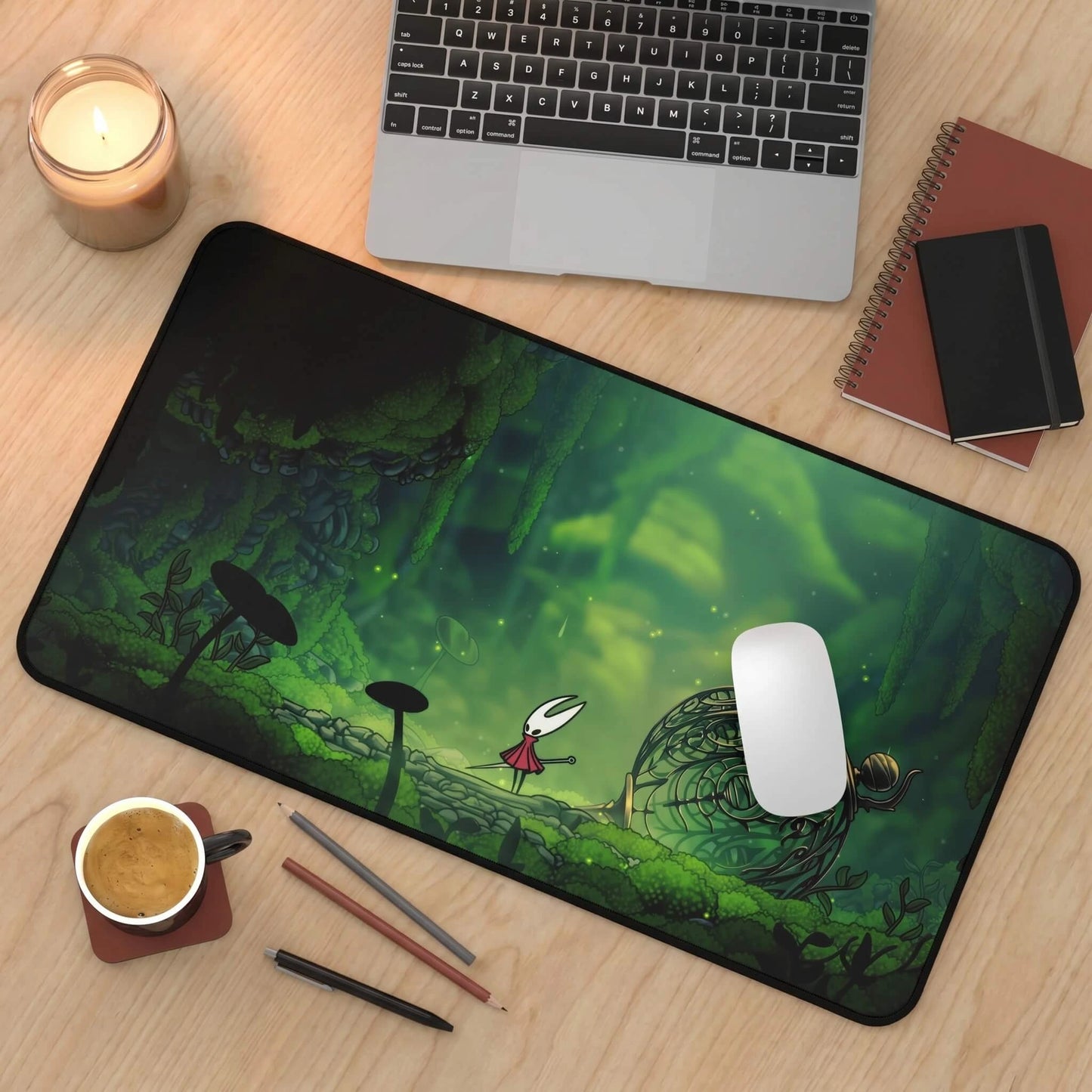 Hollow Knight Silksong Mouse Pad | XL Cozy Gaming Desk Mat