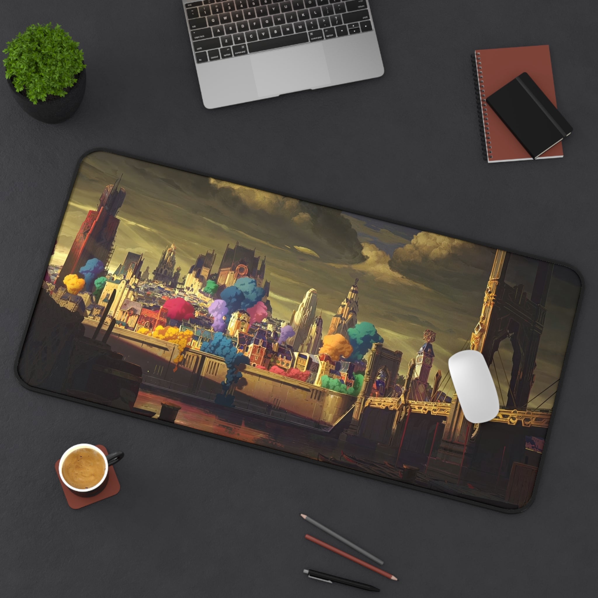 Arcane Piltover City Desk Mat