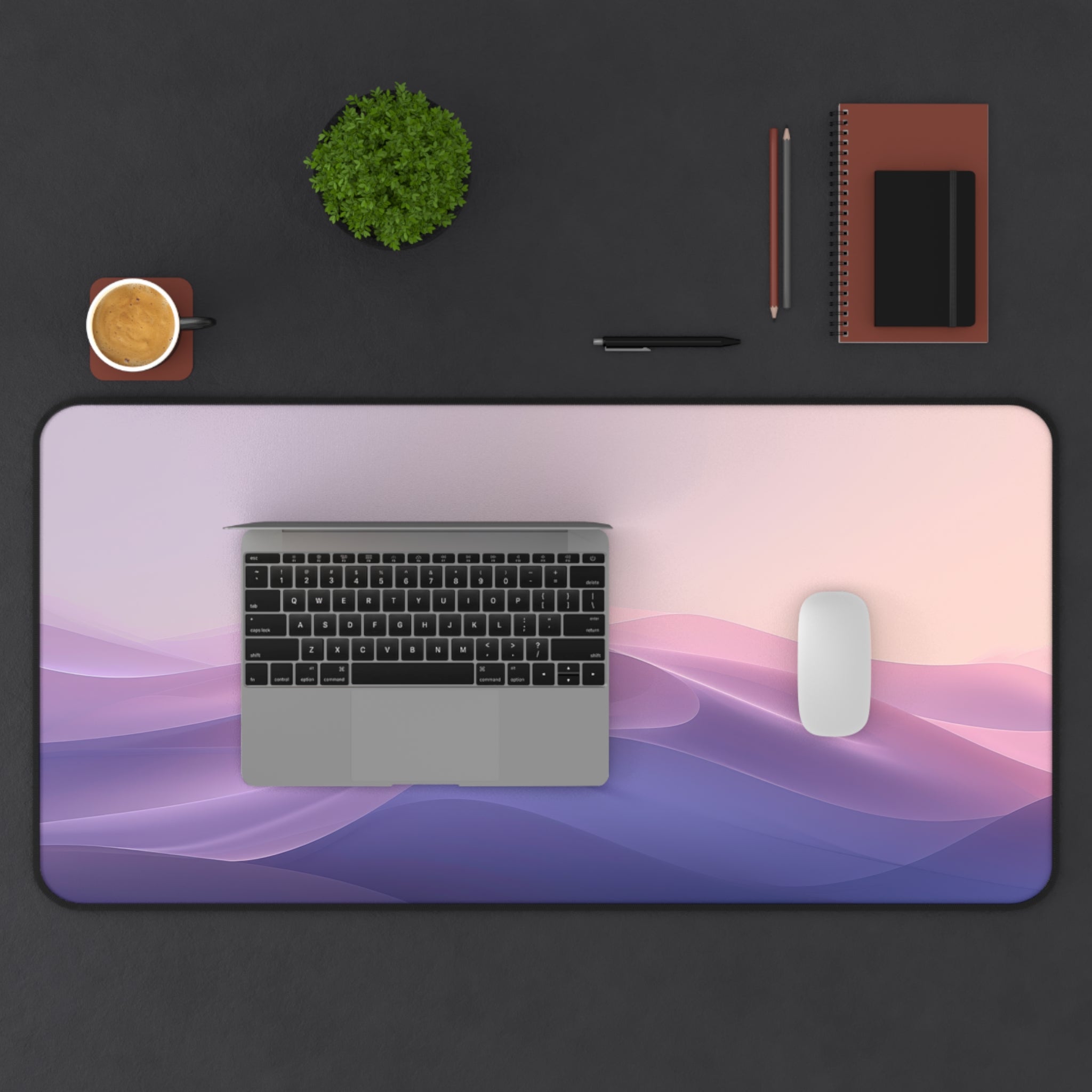 Minimalist Gradient Mountains