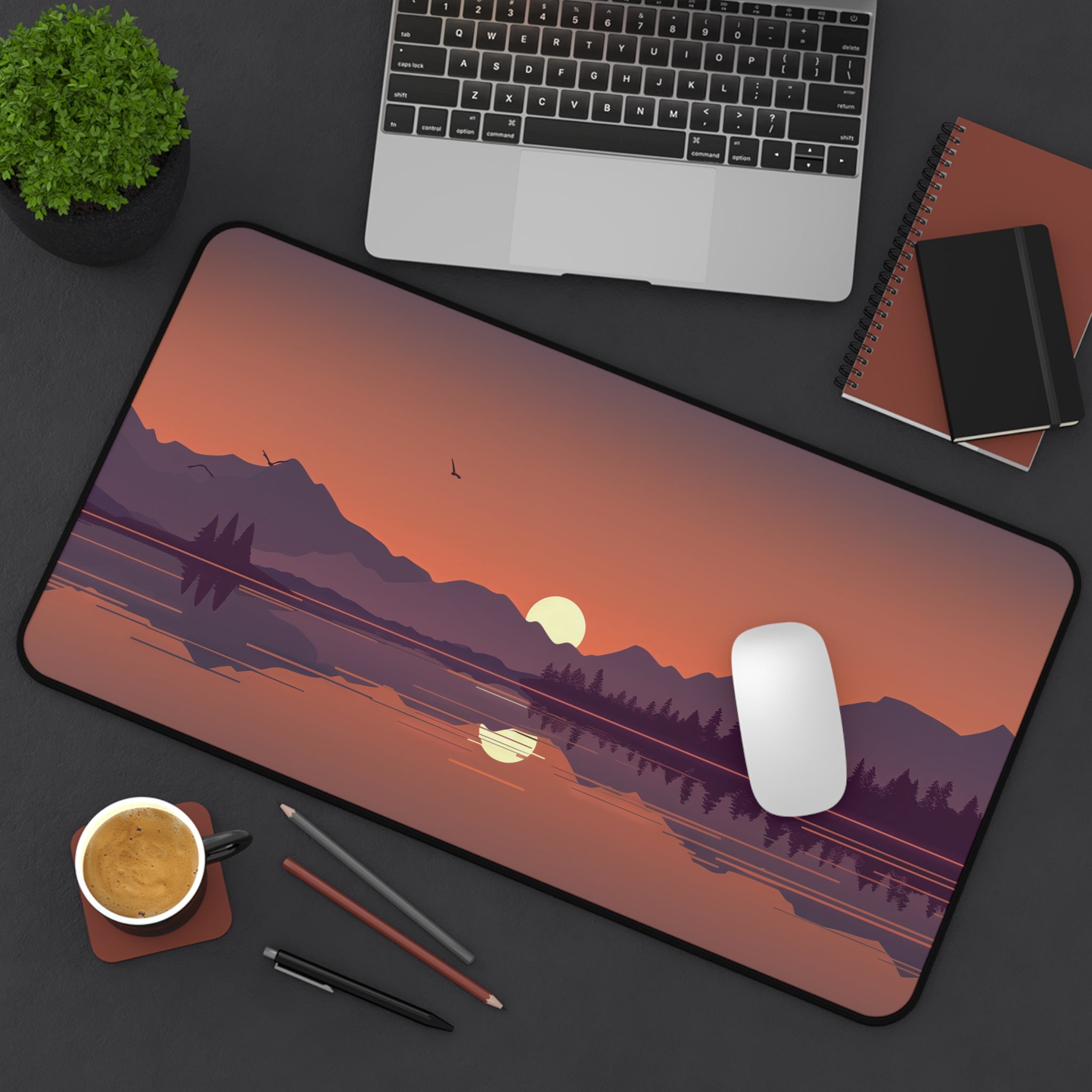 Serene Lake at Sunset