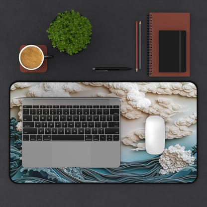 PaperCut Landscape Desk Mat – XL Artistic Gaming Mouse Pad
