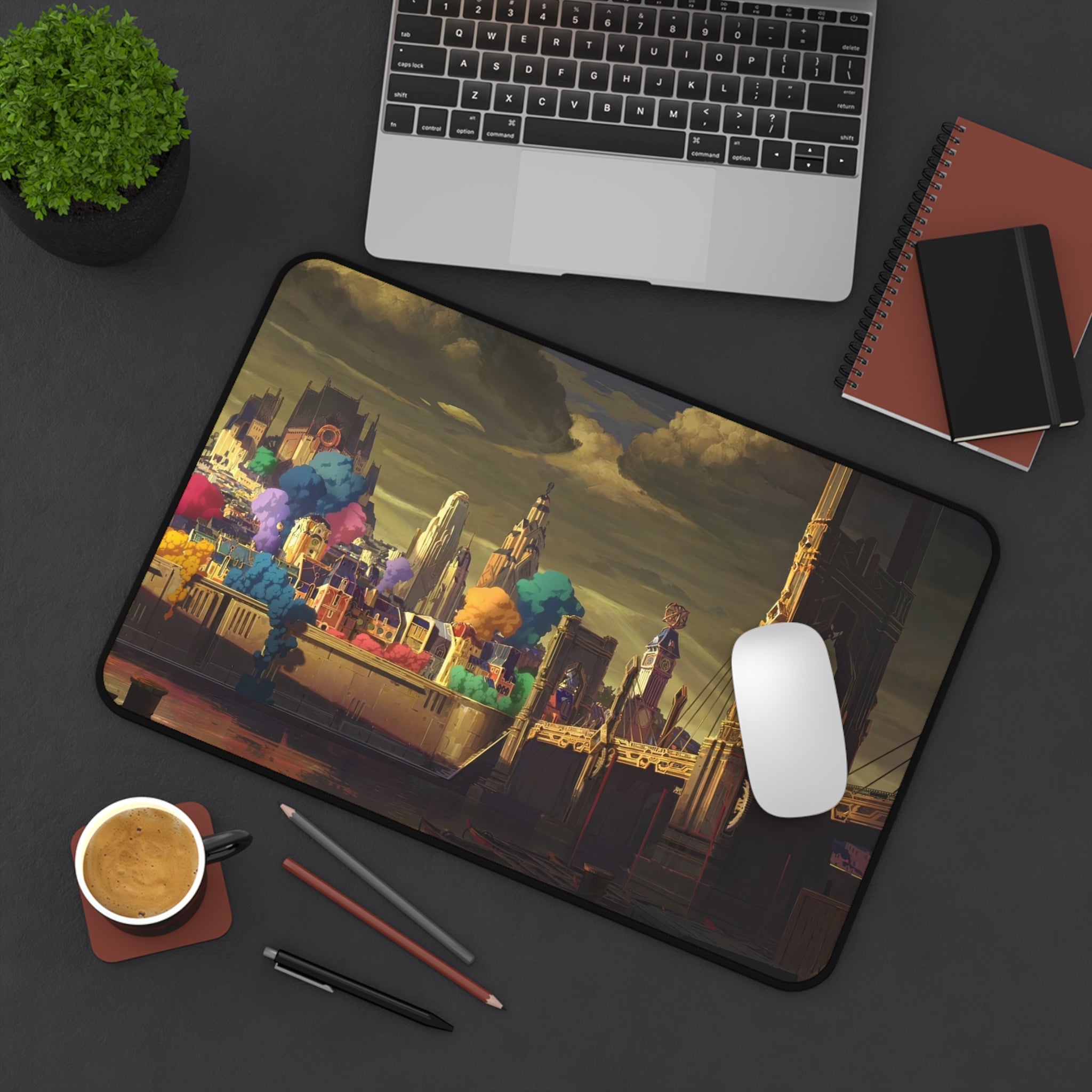 Arcane Piltover City Desk Mat