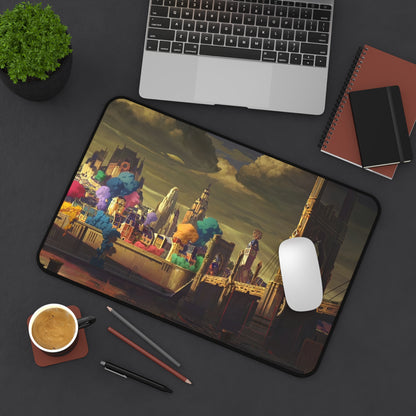 Arcane Piltover City Desk Mat – XL League of Legends Gaming Mouse Pad