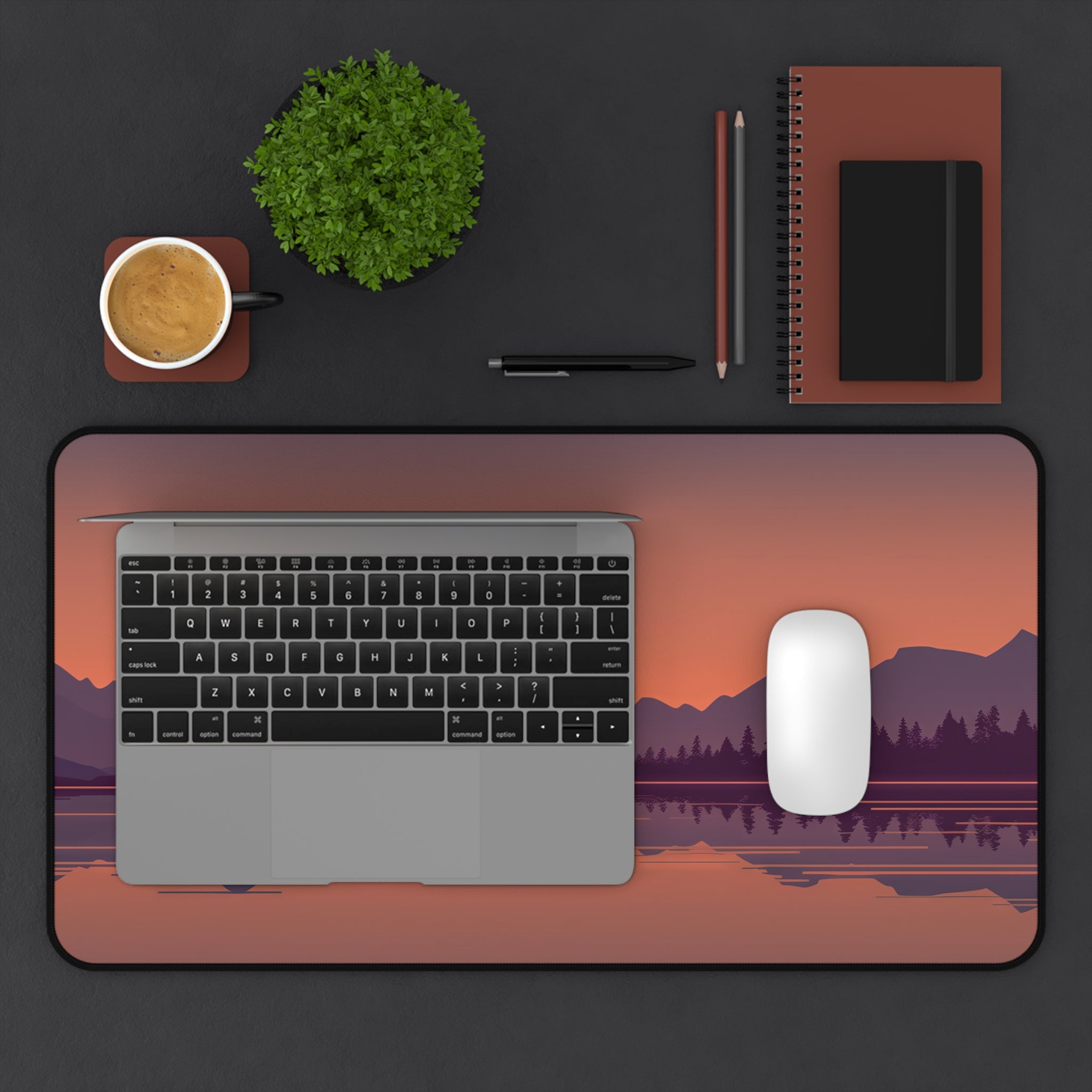 Serene Lake at Sunset