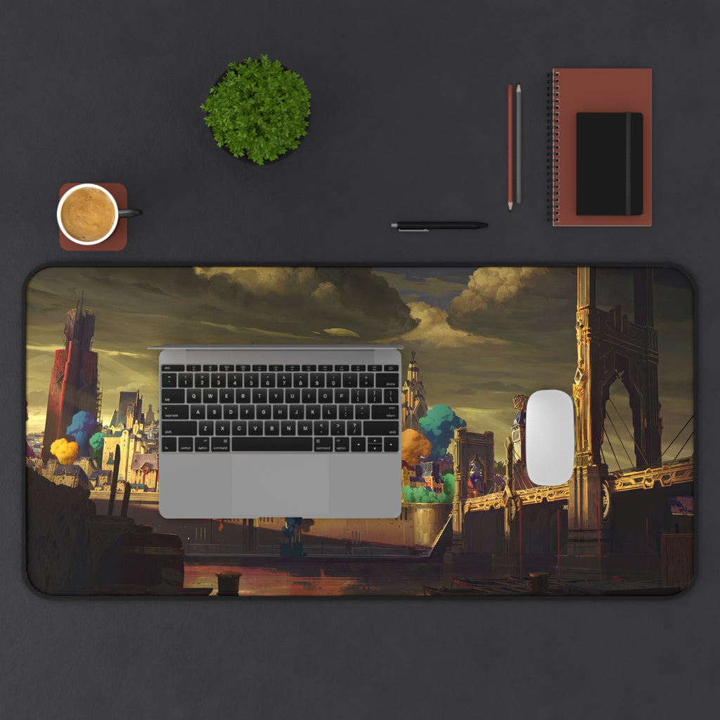 Arcane Piltover City Desk Mat