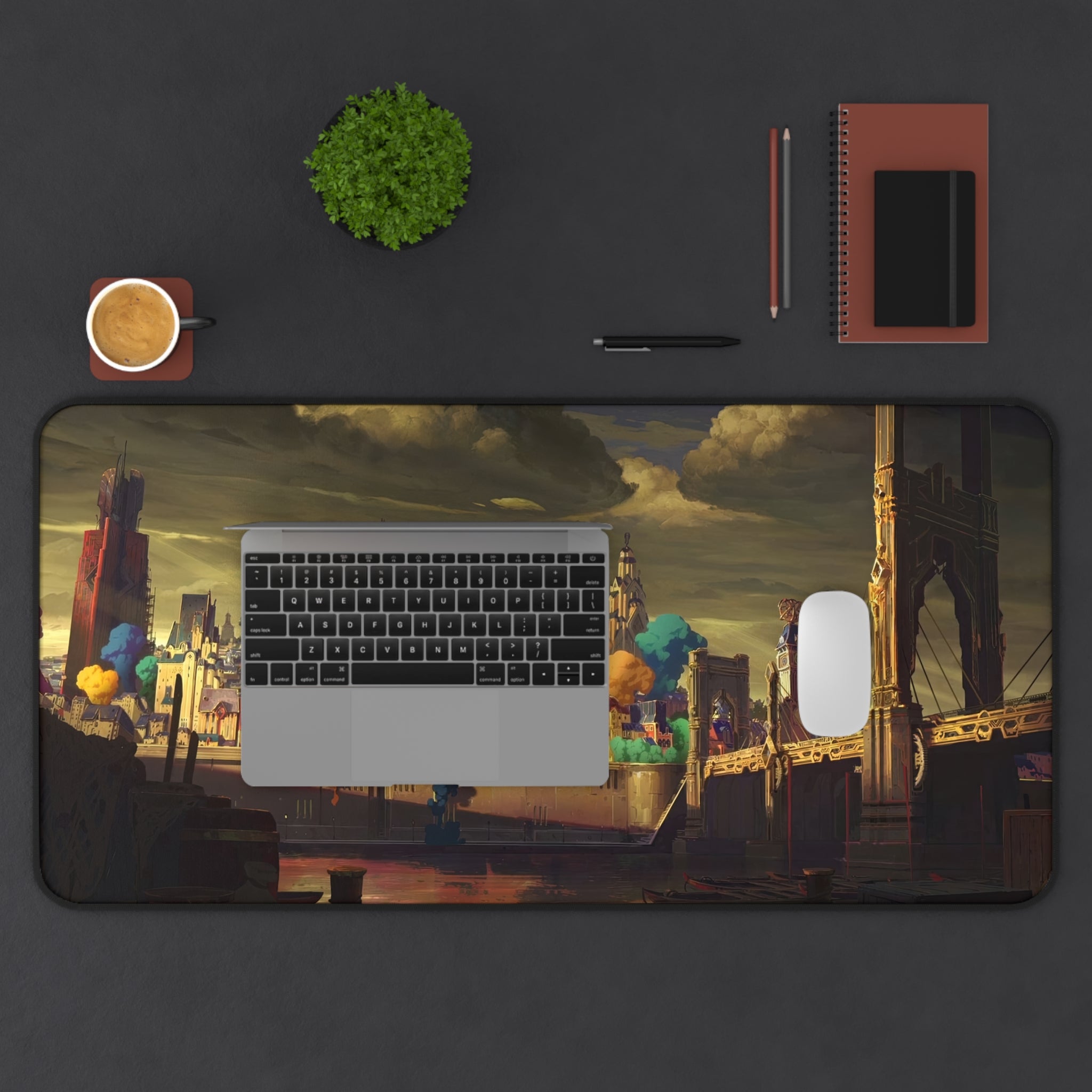 Arcane Piltover City Desk Mat