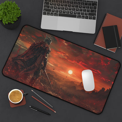 Elden Ring Knight Desk Mat – XL Fantasy Gaming Mouse Pad
