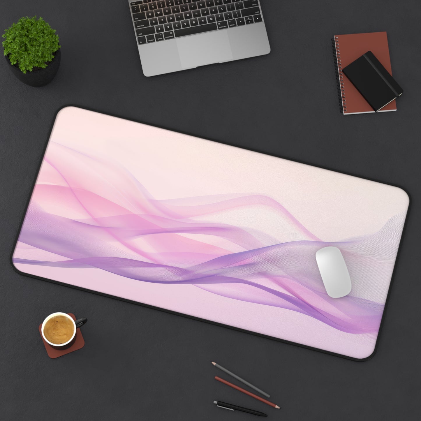Soft Gradient Streams Desk Mat – XL Tranquil Gaming Mouse Pad