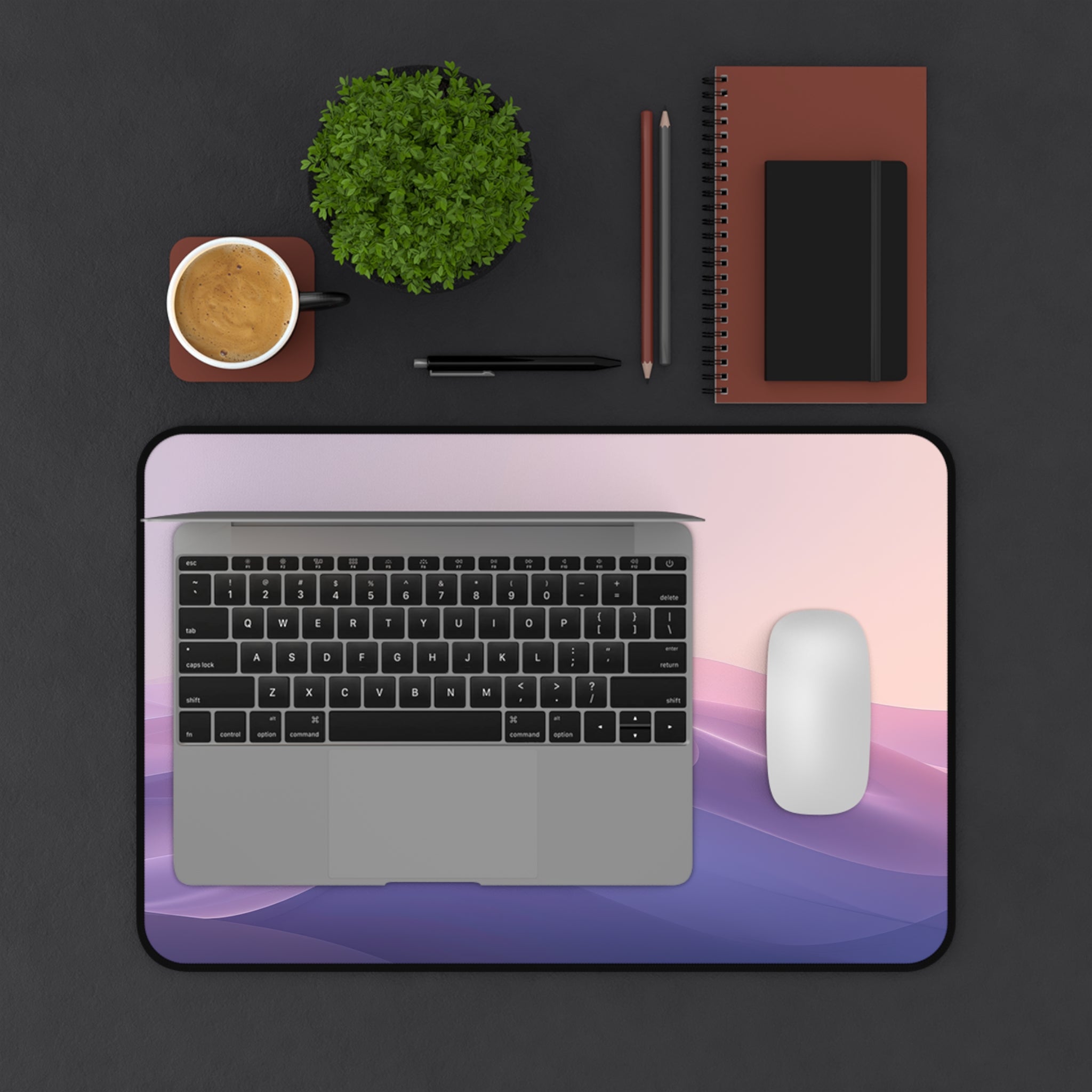 Minimalist Gradient Mountains