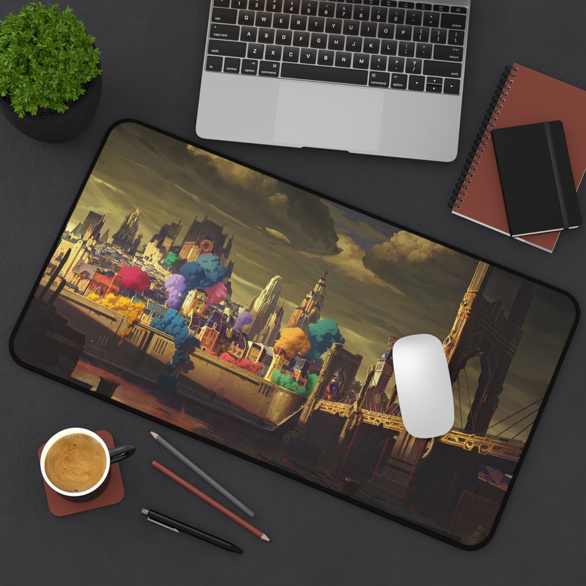 Arcane Piltover City Desk Mat