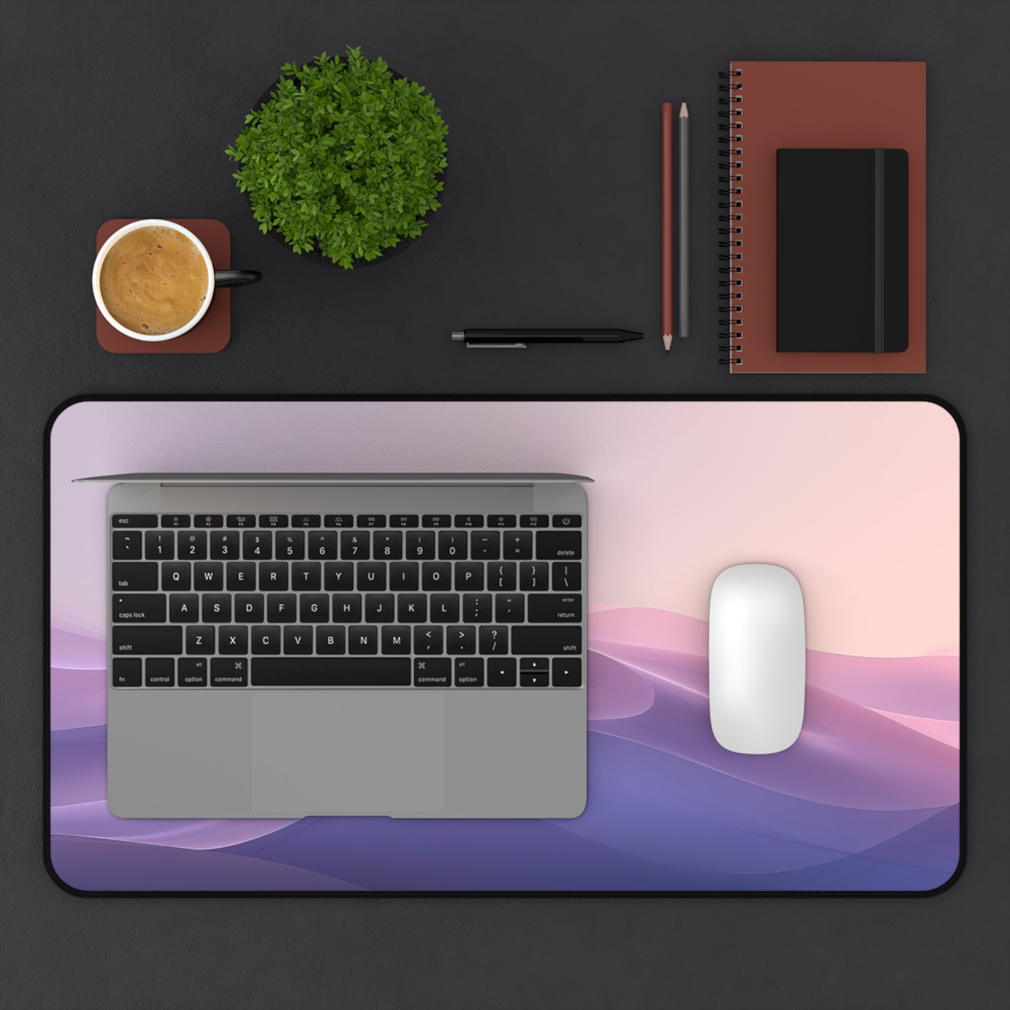 Minimalist Gradient Mountains