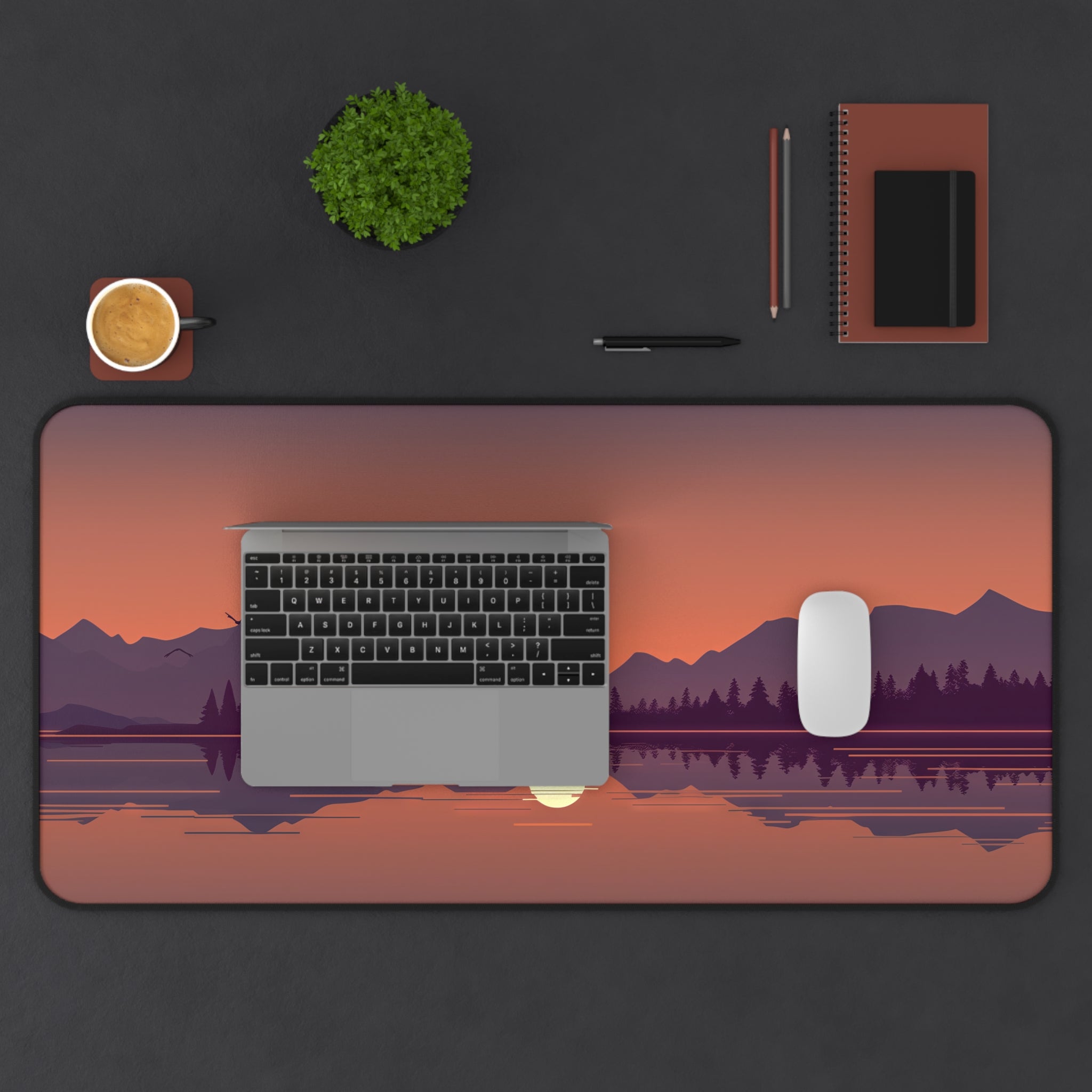 Serene Lake at Sunset