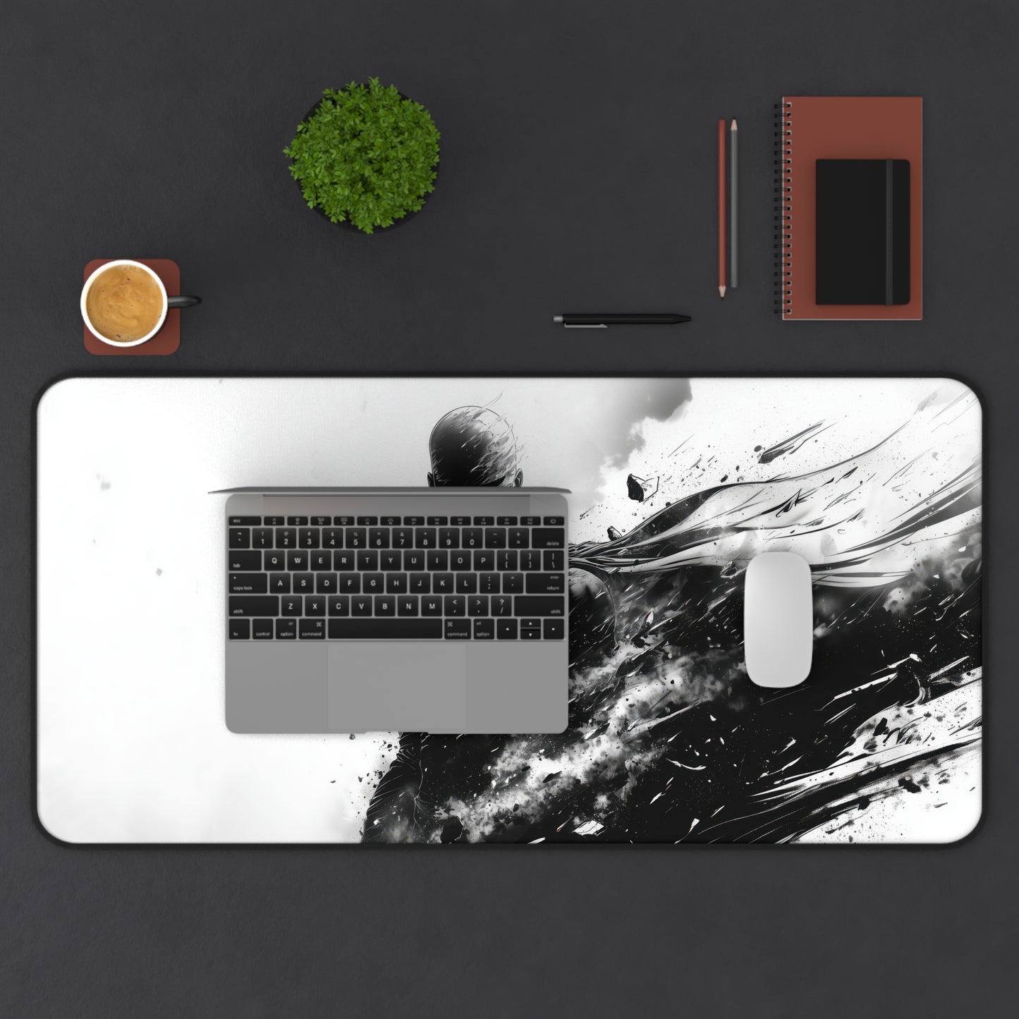 One Punch Man Saitama Desk Mat – Anime XL Gaming Mouse Pad