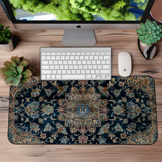 Anatolian Rug Desk Mat – XL Turkish Carpet Gaming Mouse Pad