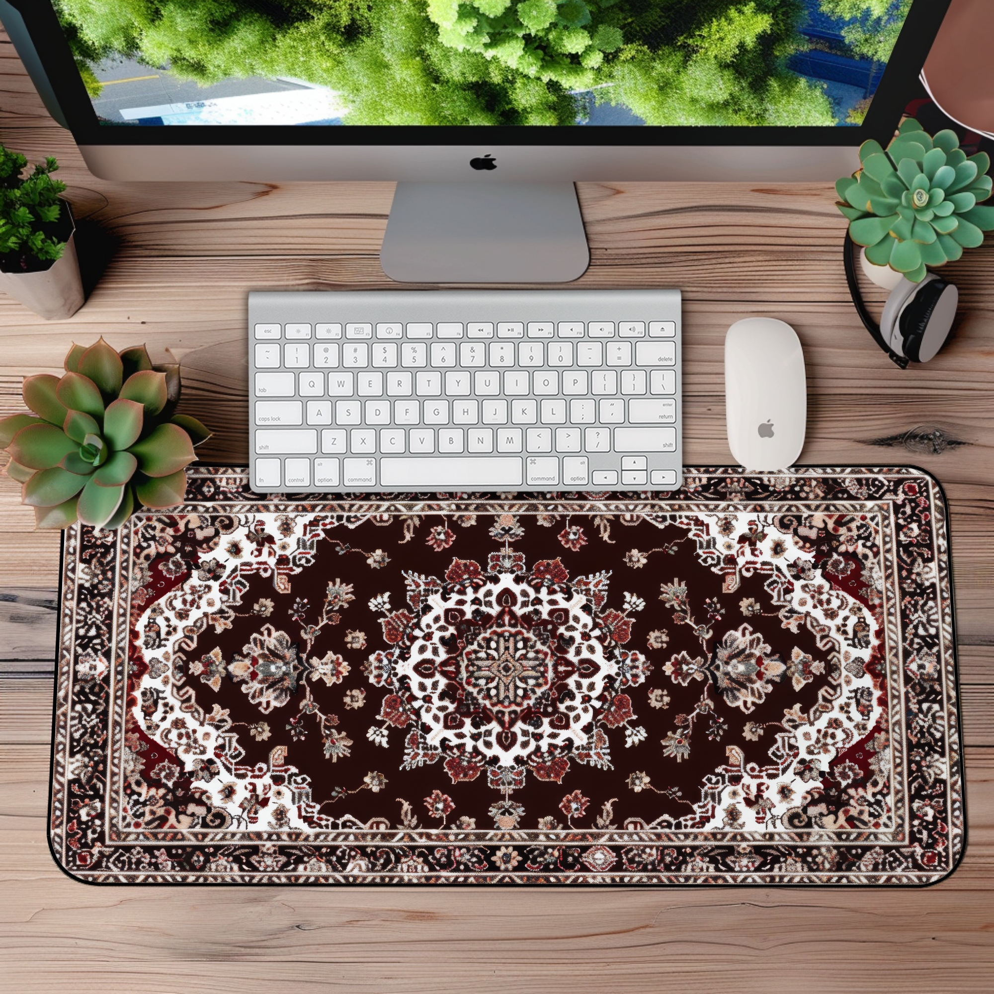 Persian Rug Style Desk Mat